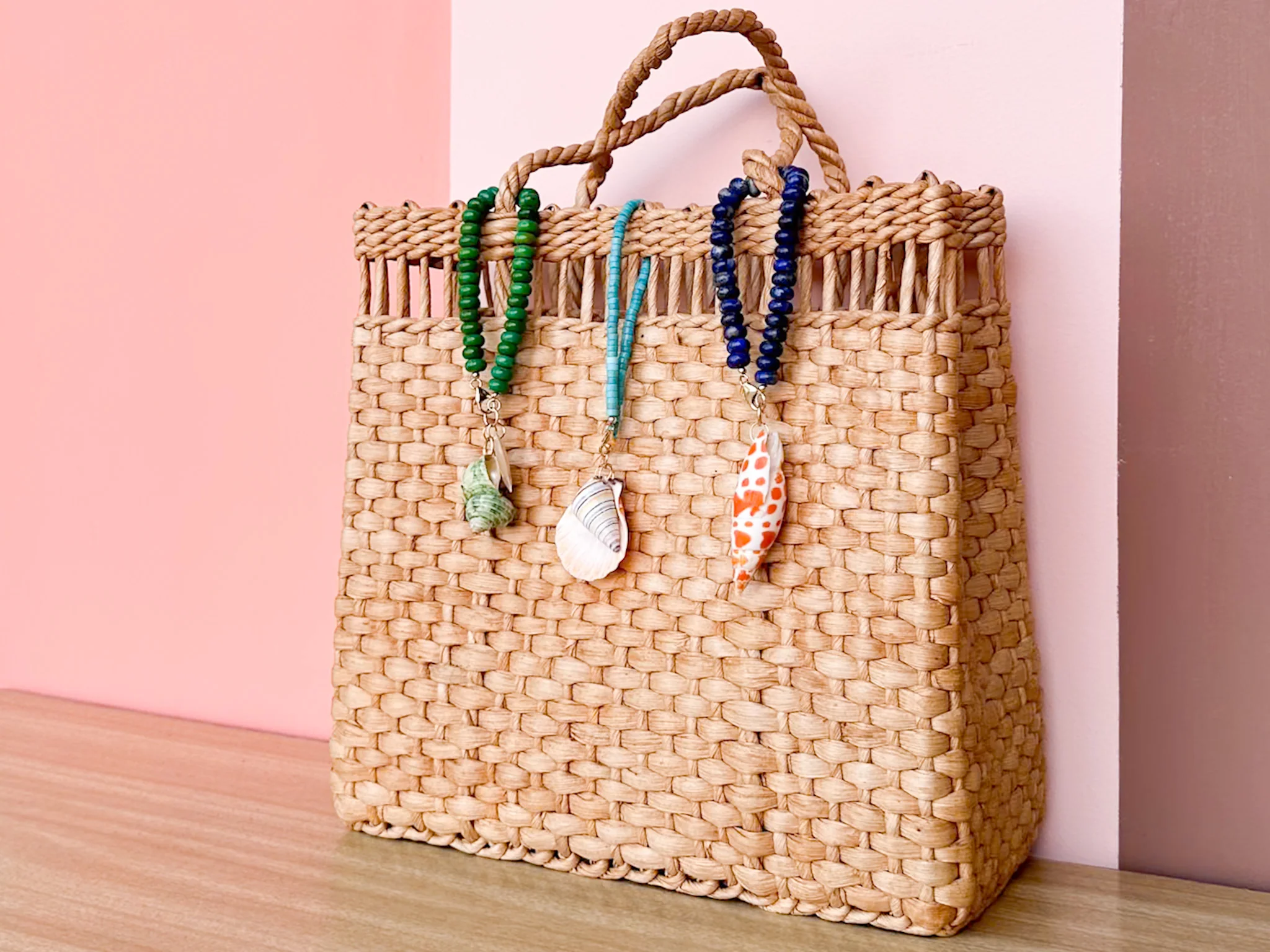 Palm Beach Regency Shell Bag Baubles - Green - Image 5