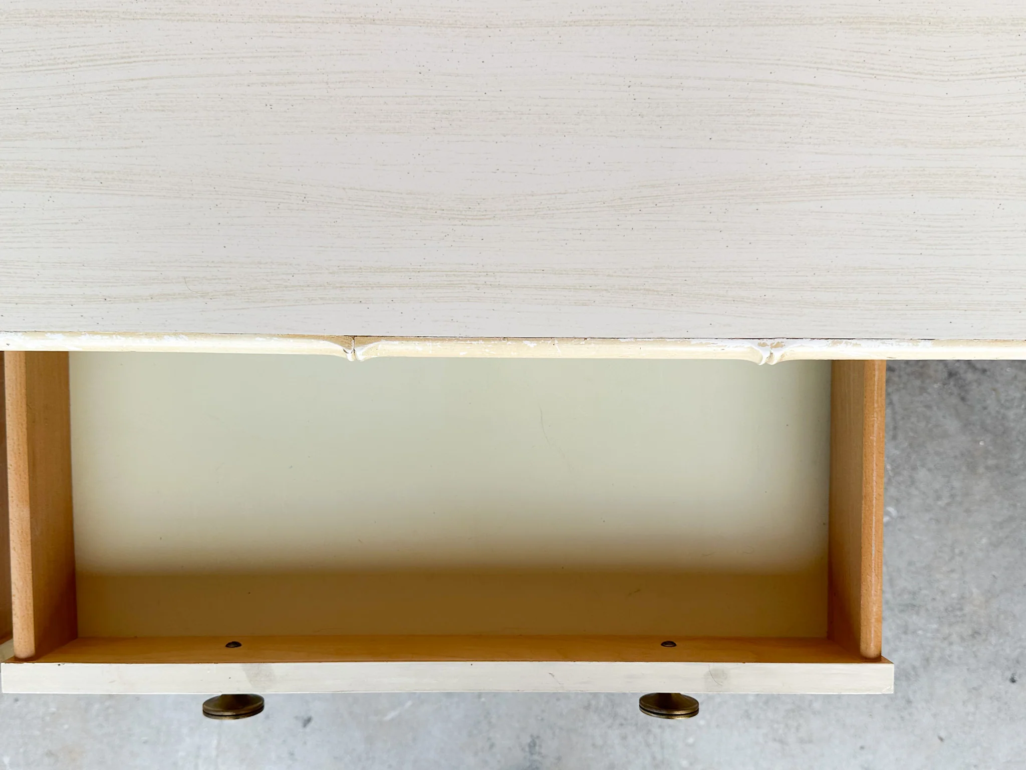 Palm Beach Style Faux Bamboo Desk - Image 5