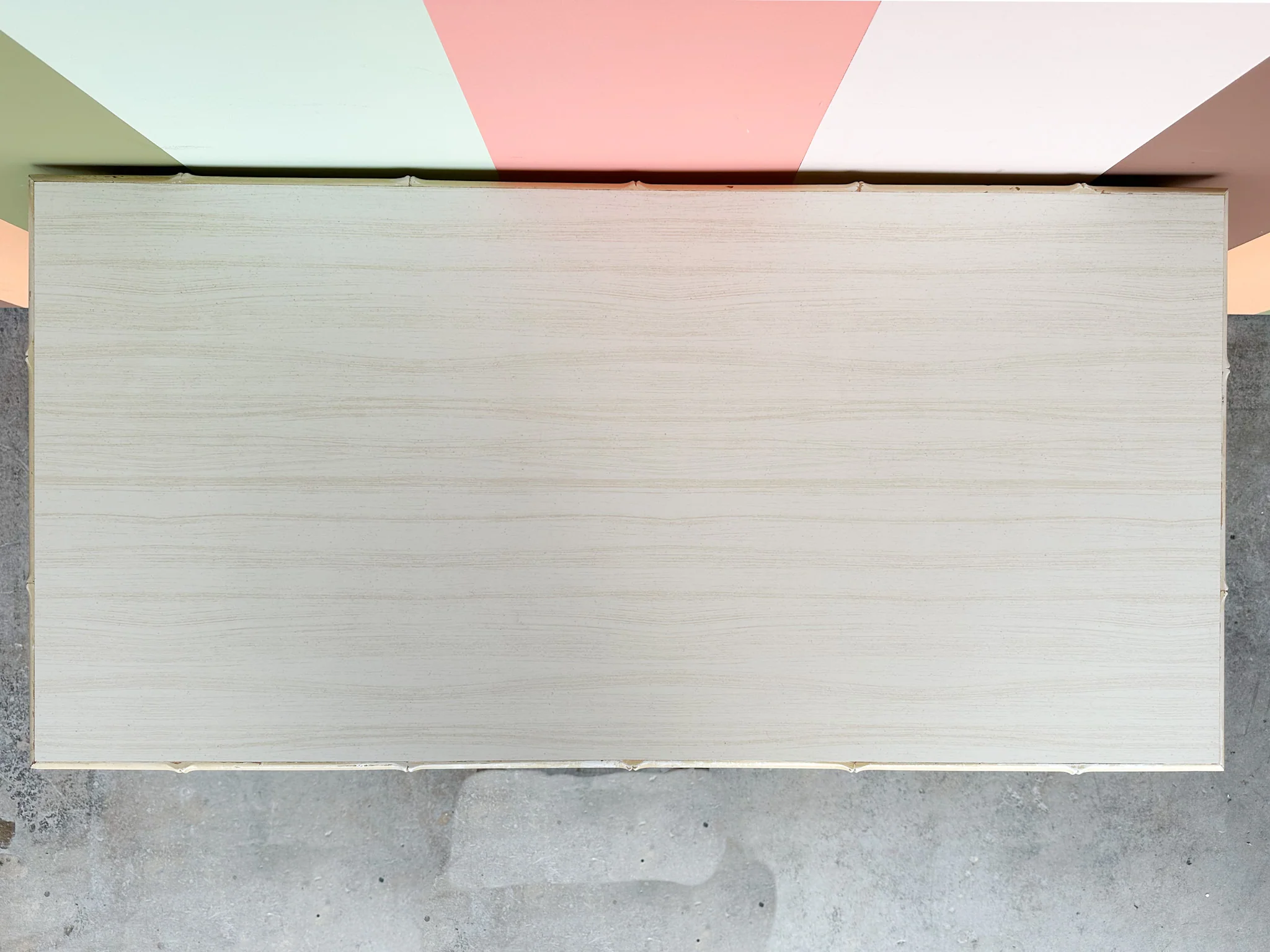 Palm Beach Style Faux Bamboo Desk - Image 7
