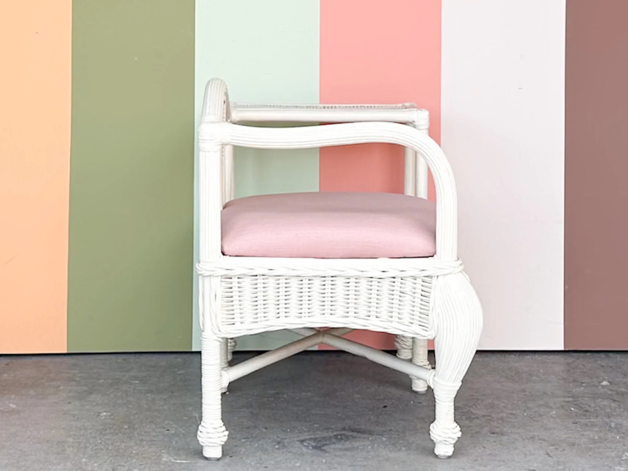 Palm Beach Style Telephone Bench - Image 3