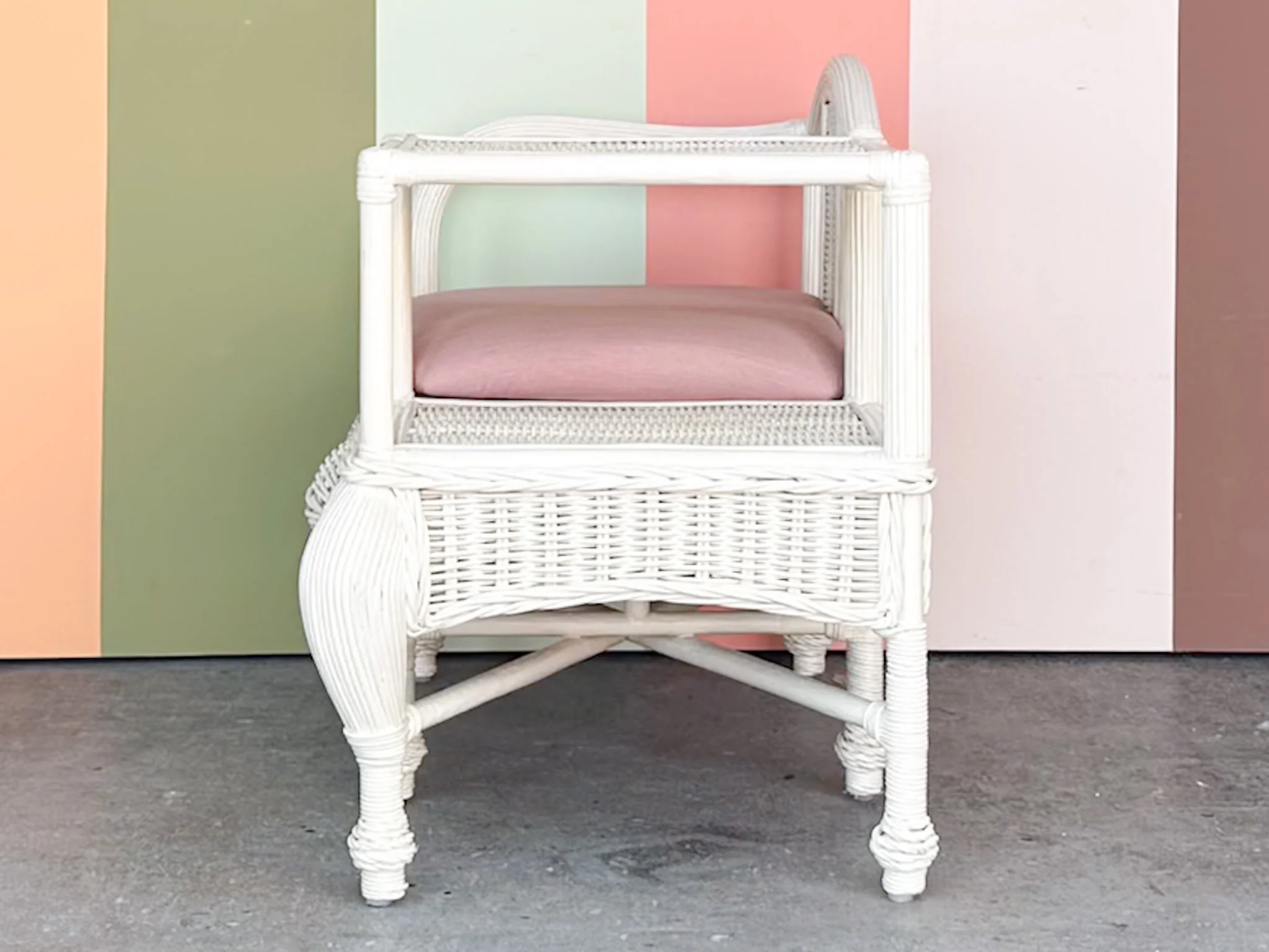 Palm Beach Style Telephone Bench - Image 4