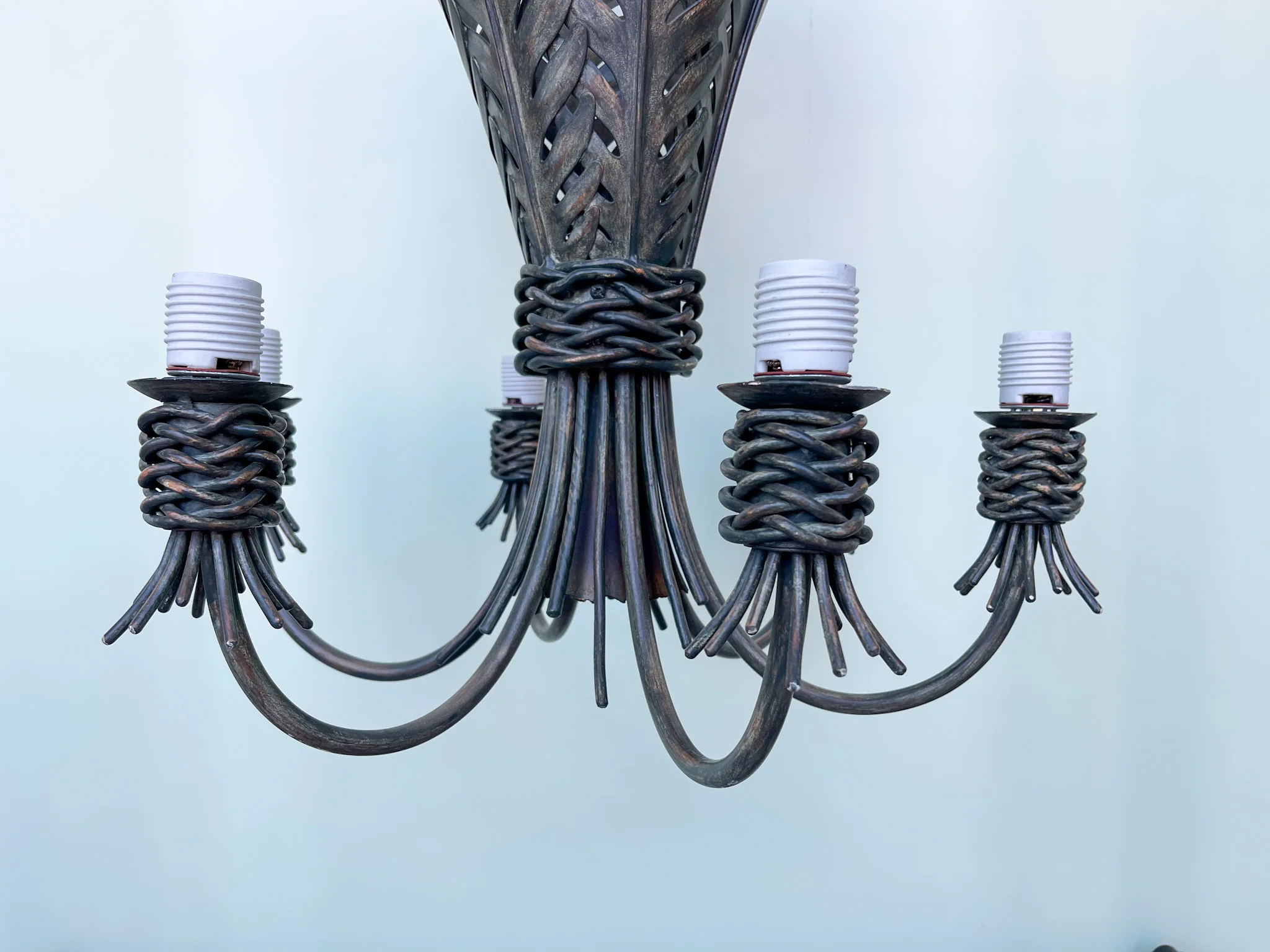 Palm Frond Chandelier - Image 5