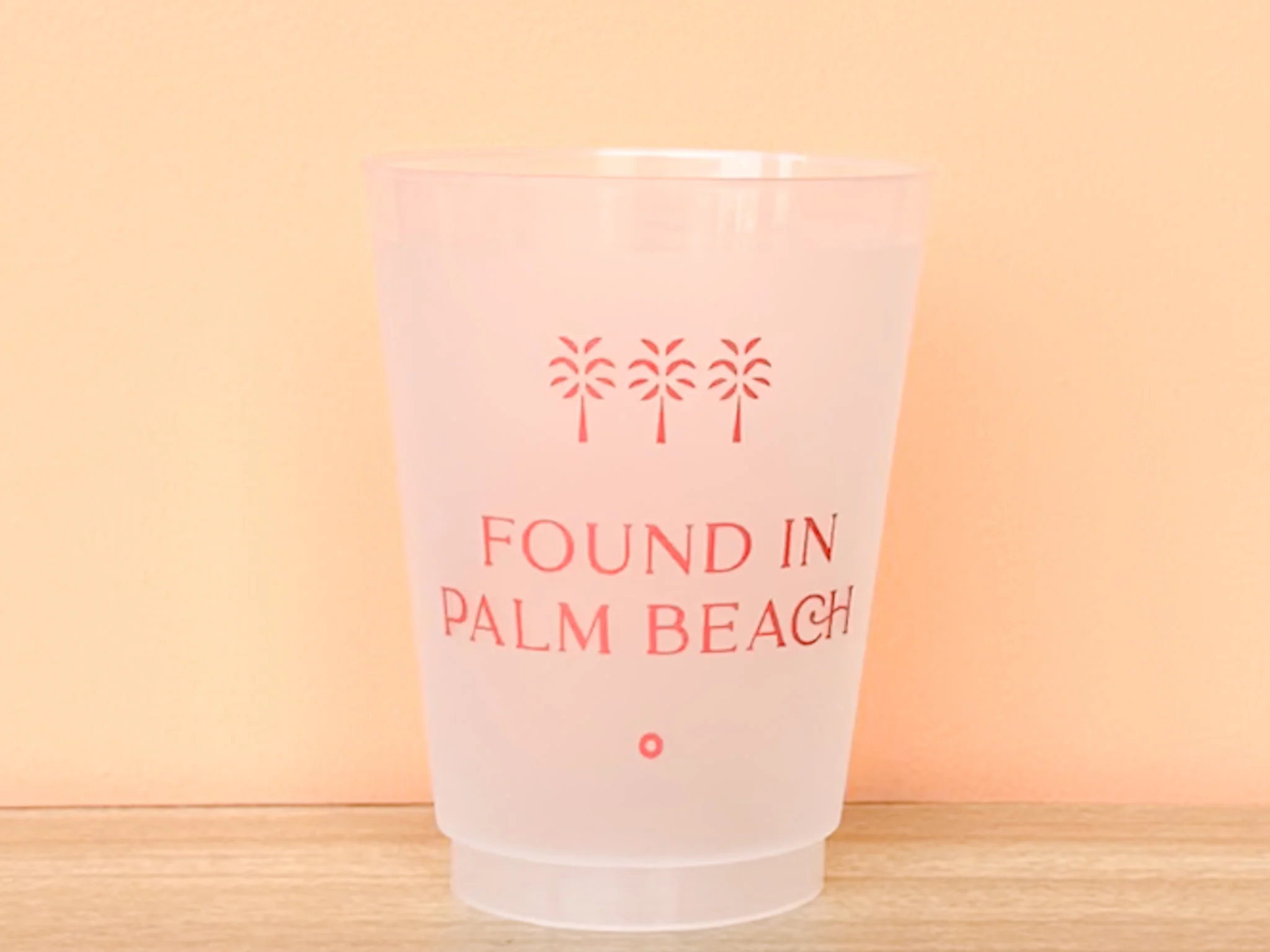 Set of Four Palm Beach Regency Roadie Cups - Image 3
