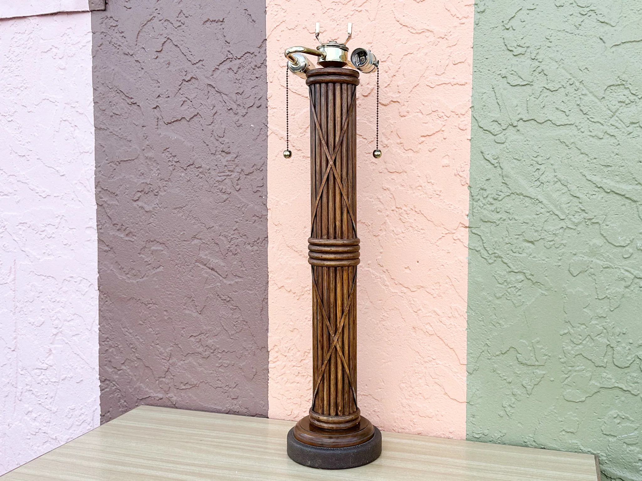 Pencil Reed Column Lamp - Image 3