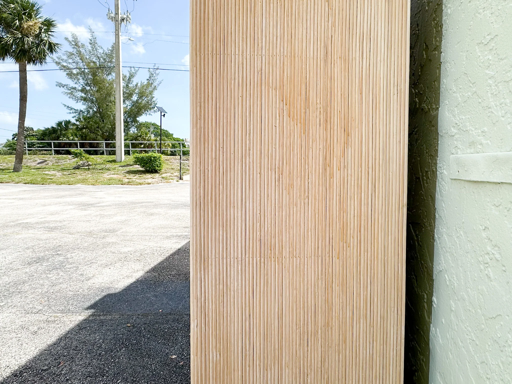 Pencil Reed Rattan Armoire - Image 7