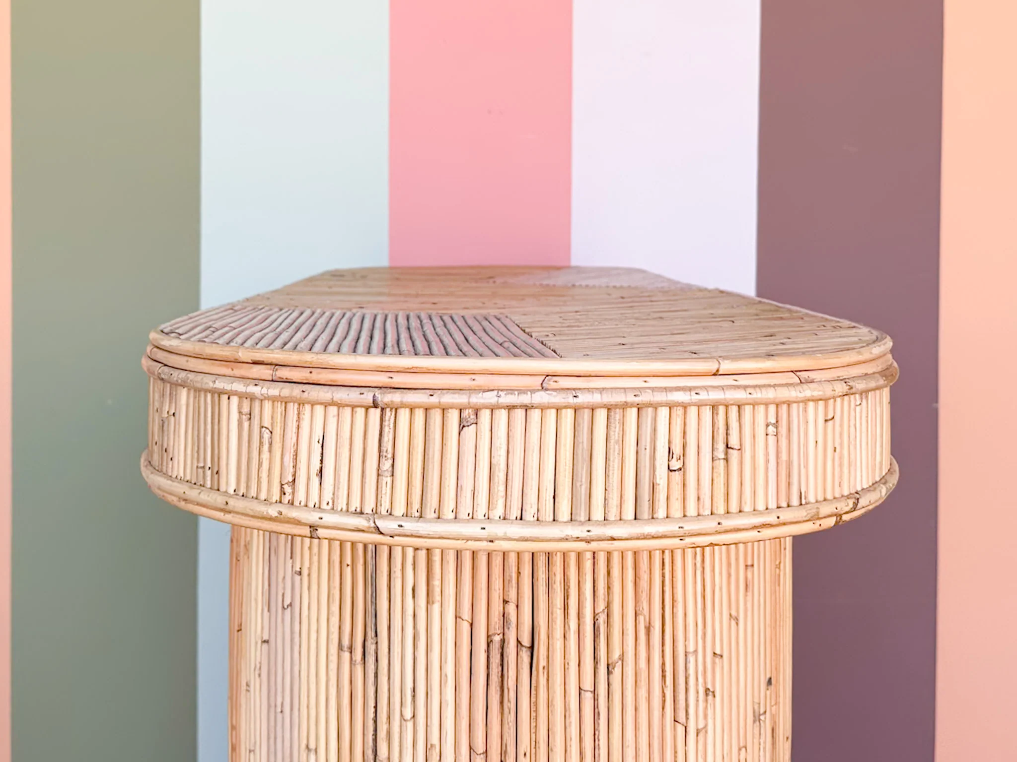 Pencil Reed Rattan Bar - Image 10