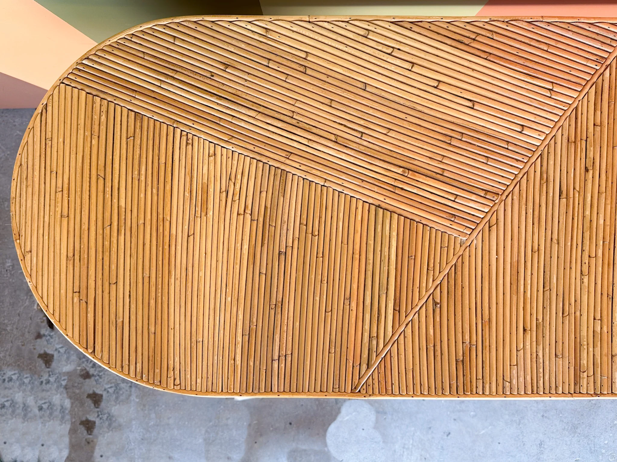 Pencil Reed Rattan Bar - Image 4