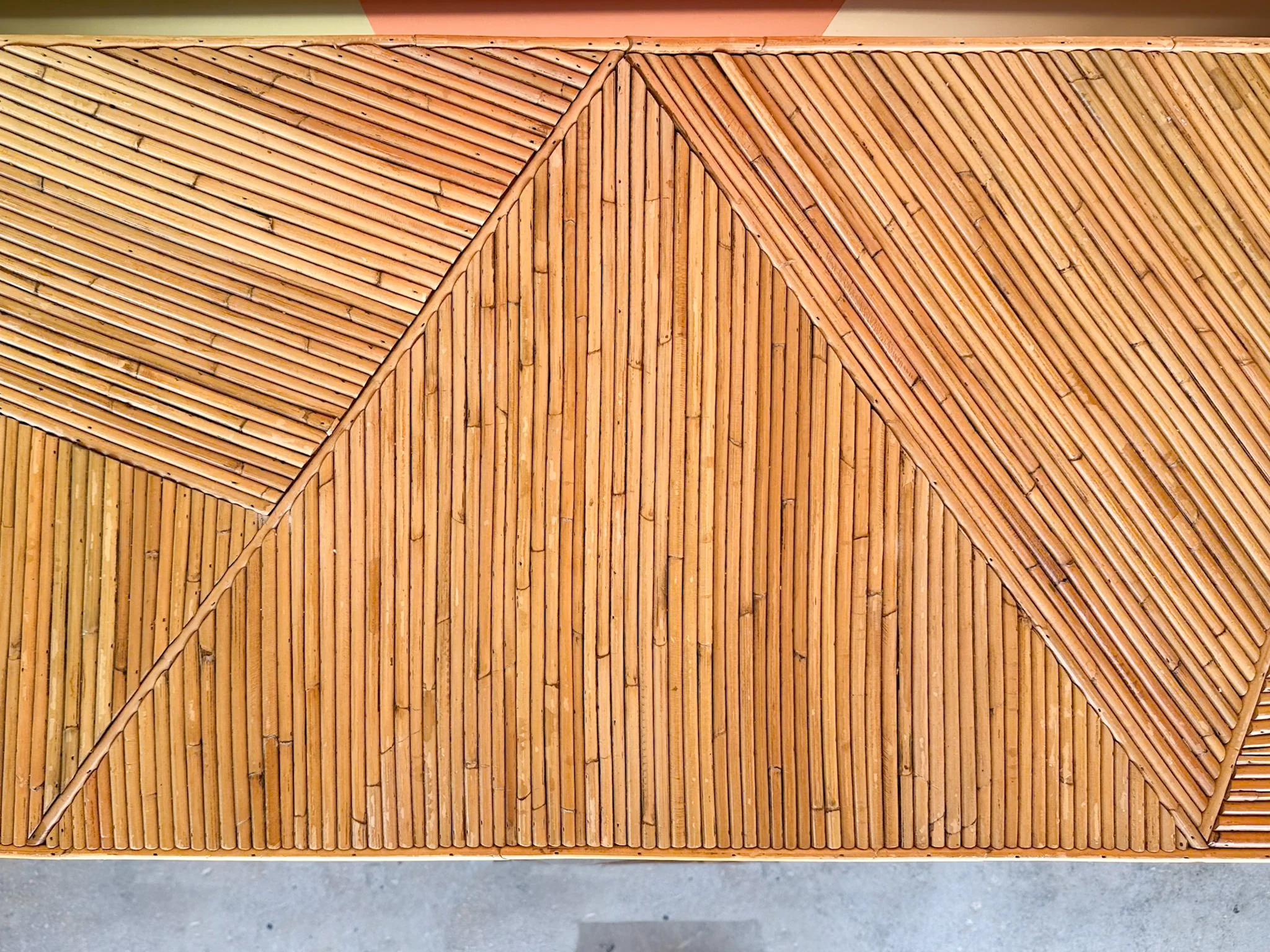 Pencil Reed Rattan Bar - Image 5