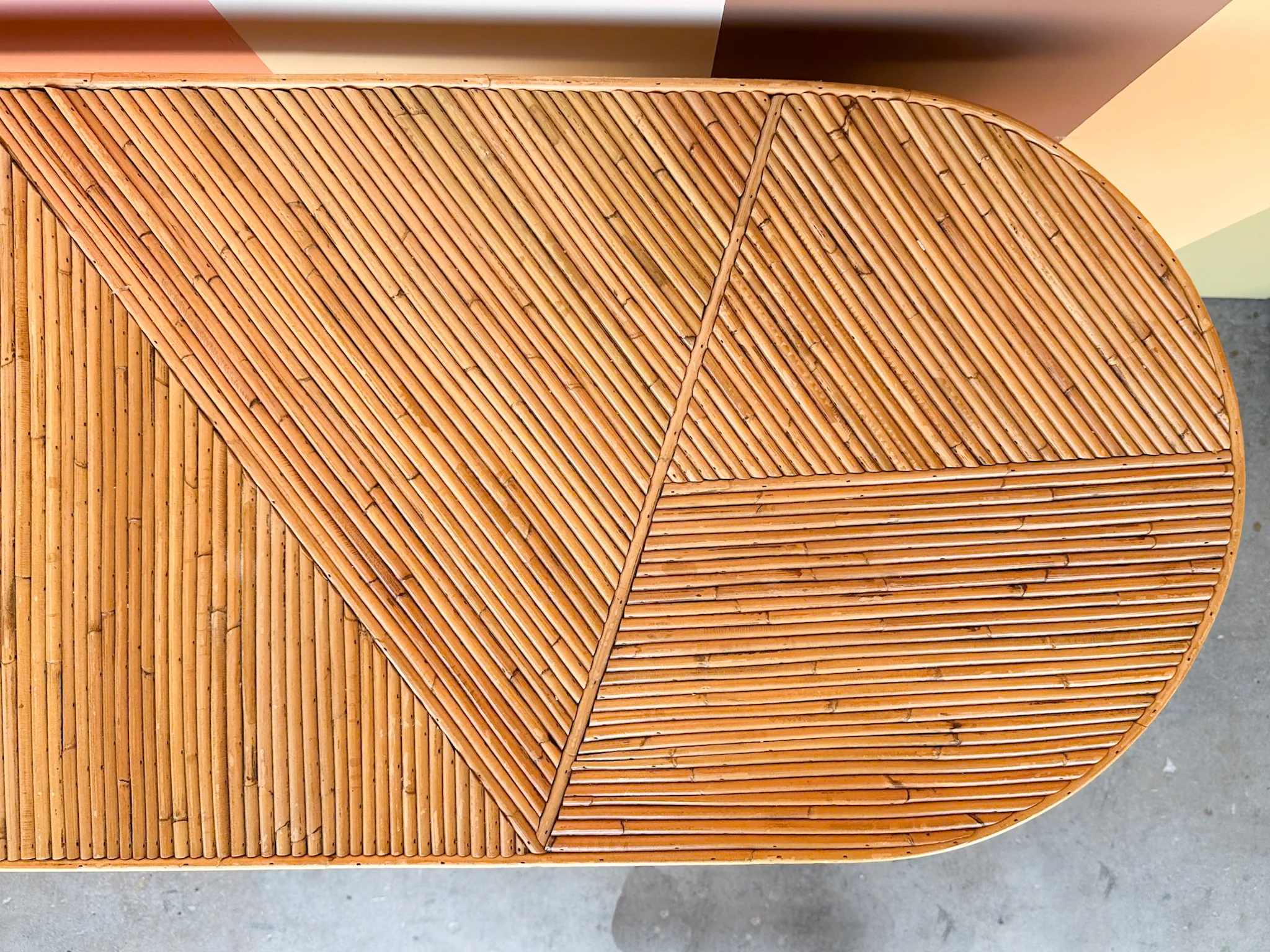 Pencil Reed Rattan Bar - Image 6