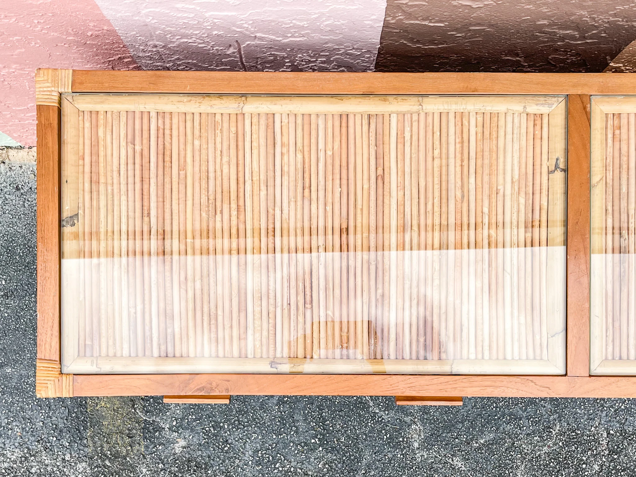 Pencil Reed Rattan Dresser - Image 7