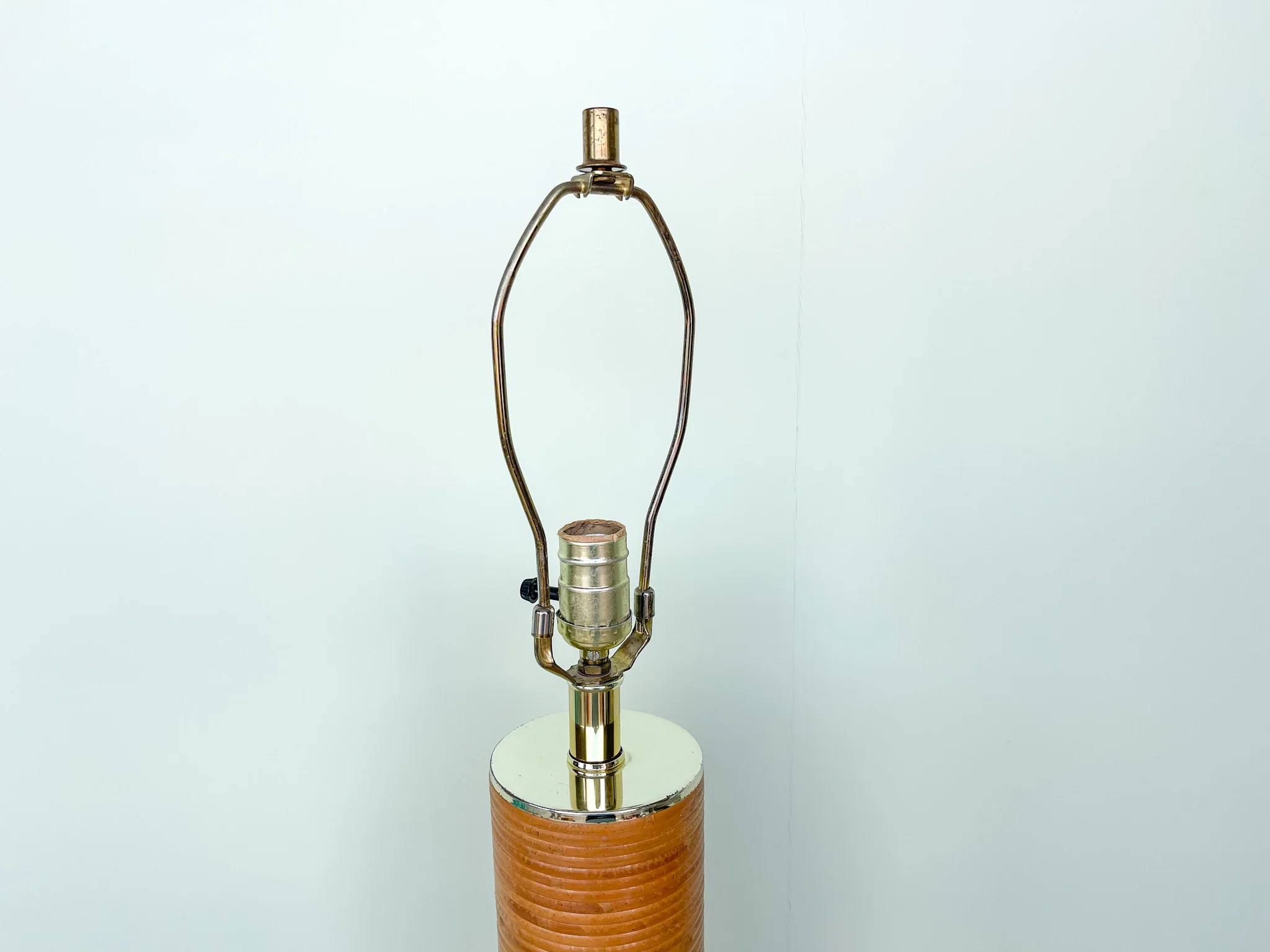 Pencil Reed Rattan Lamp - Image 3