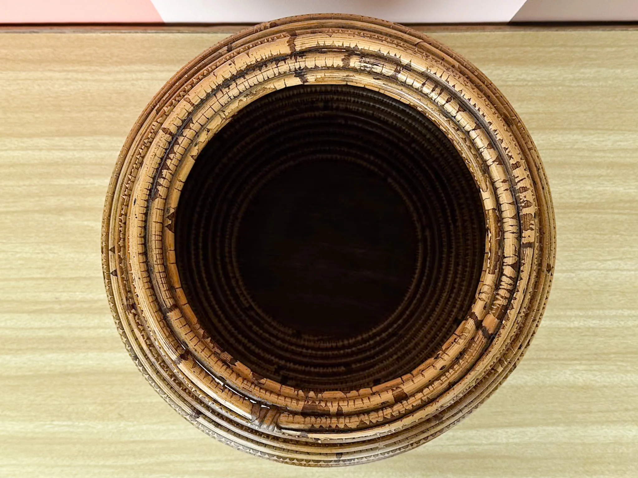 Pencil Reed Rattan Vase - Image 4