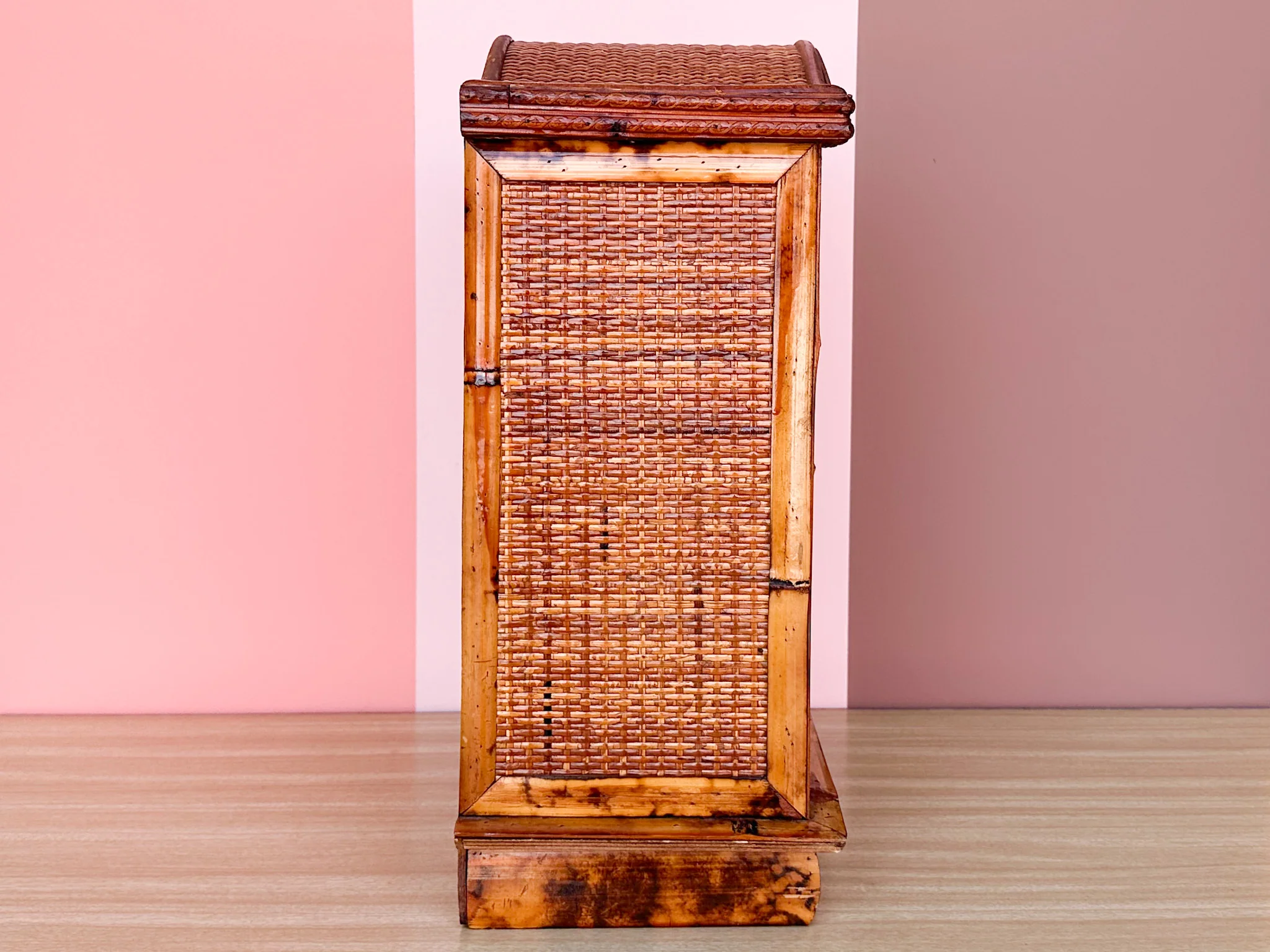 Petite Bamboo Cabinet - Image 3