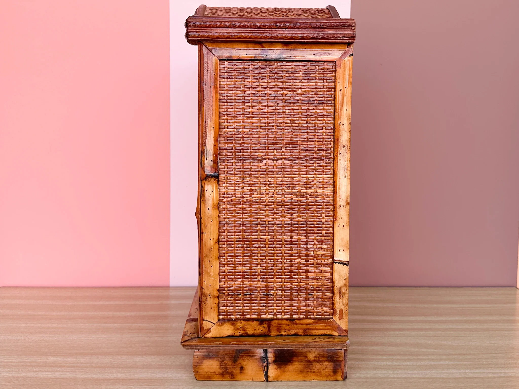 Petite Bamboo Cabinet - Image 4
