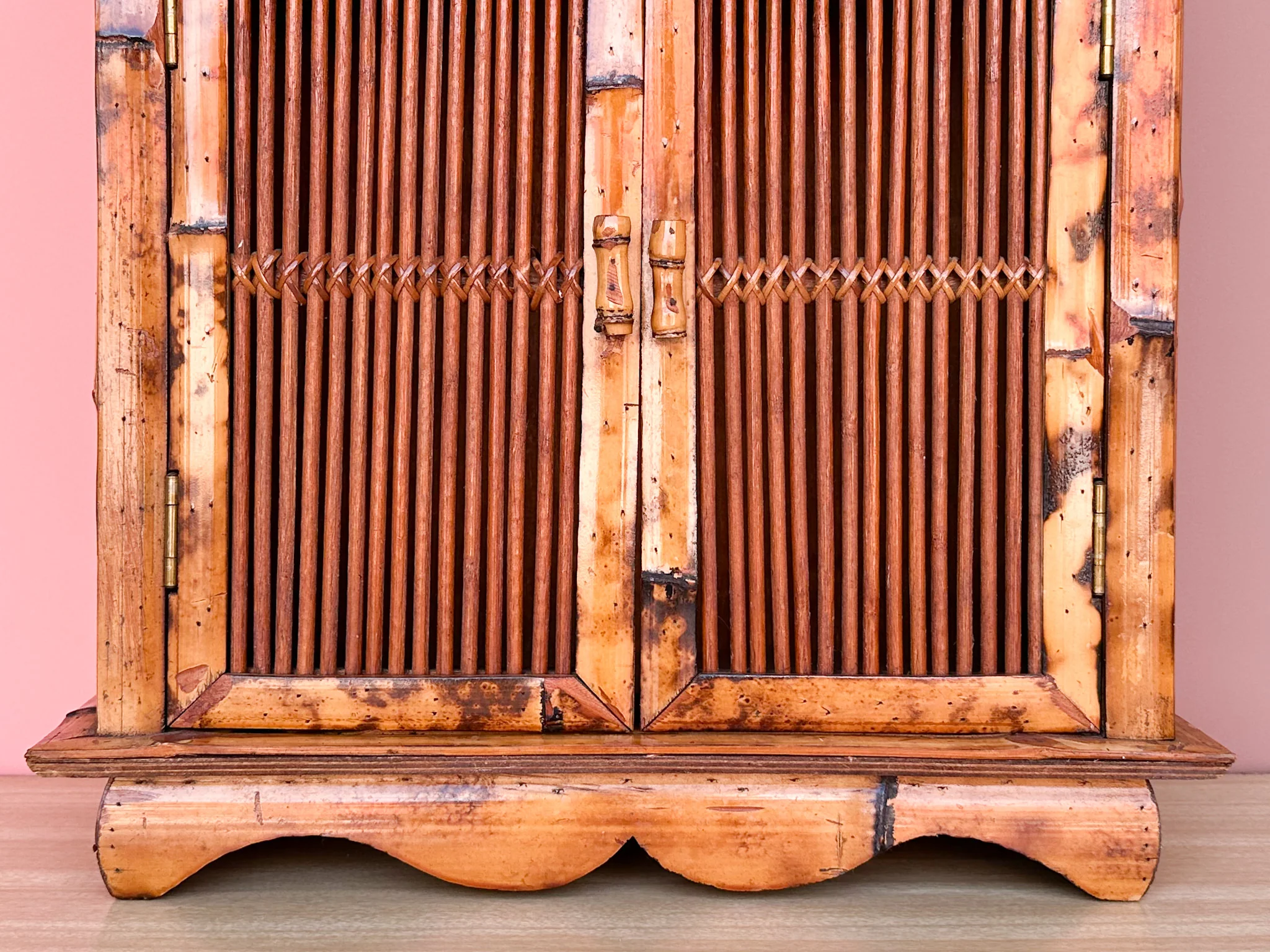 Petite Bamboo Cabinet - Image 5
