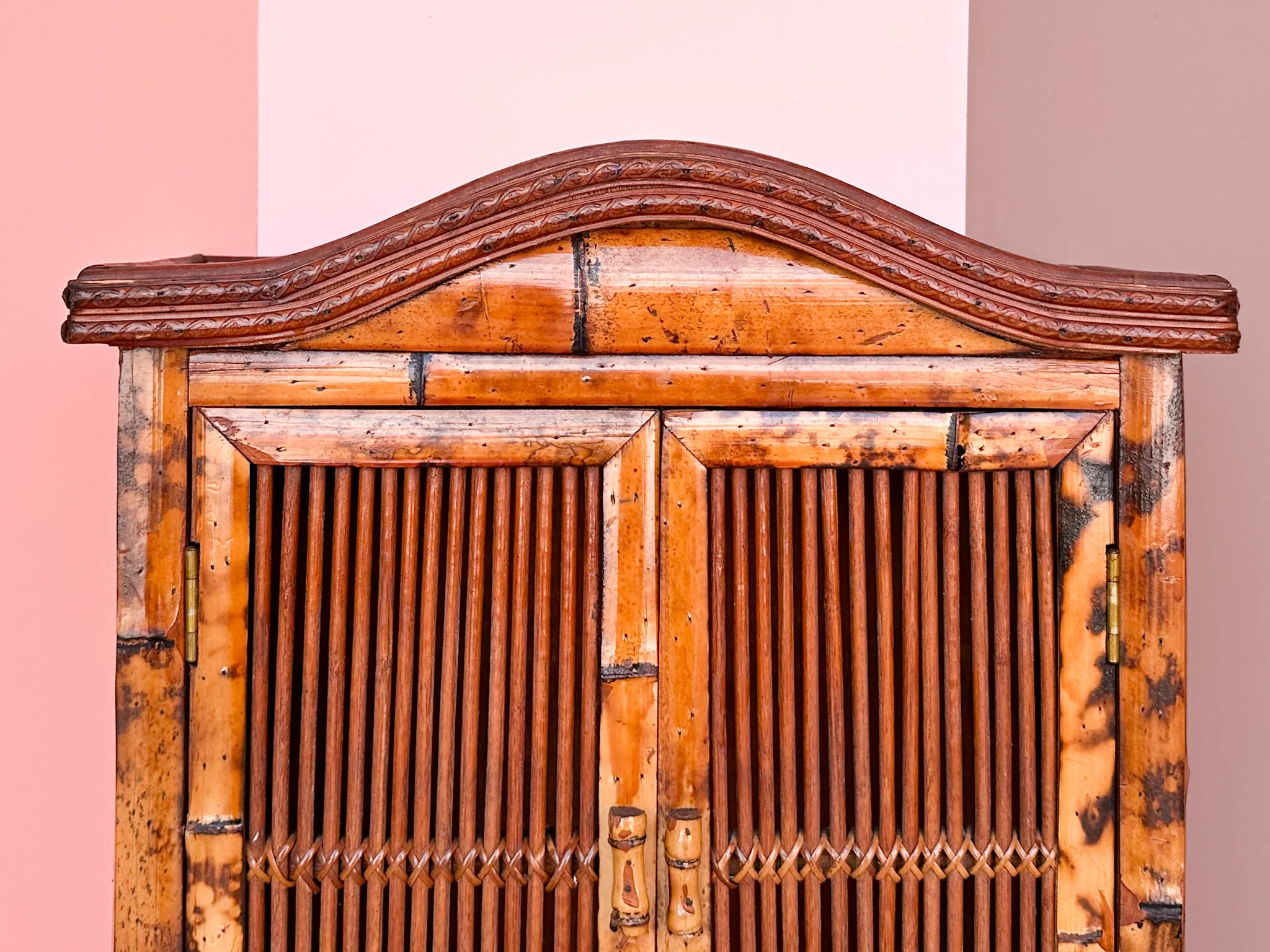Petite Bamboo Cabinet - Image 6