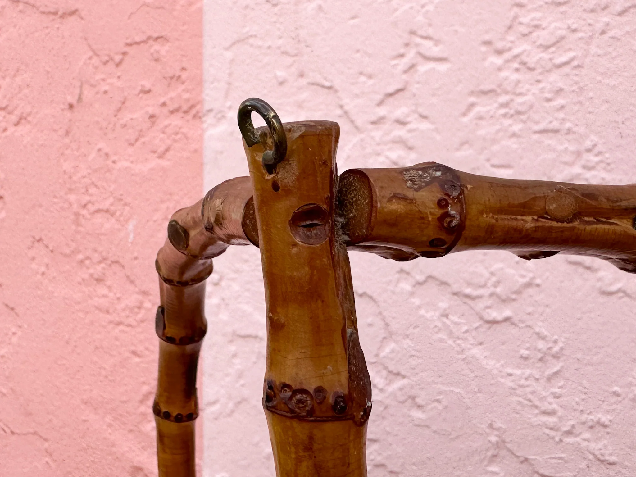 Petite Bamboo Corner Shelf - Image 6