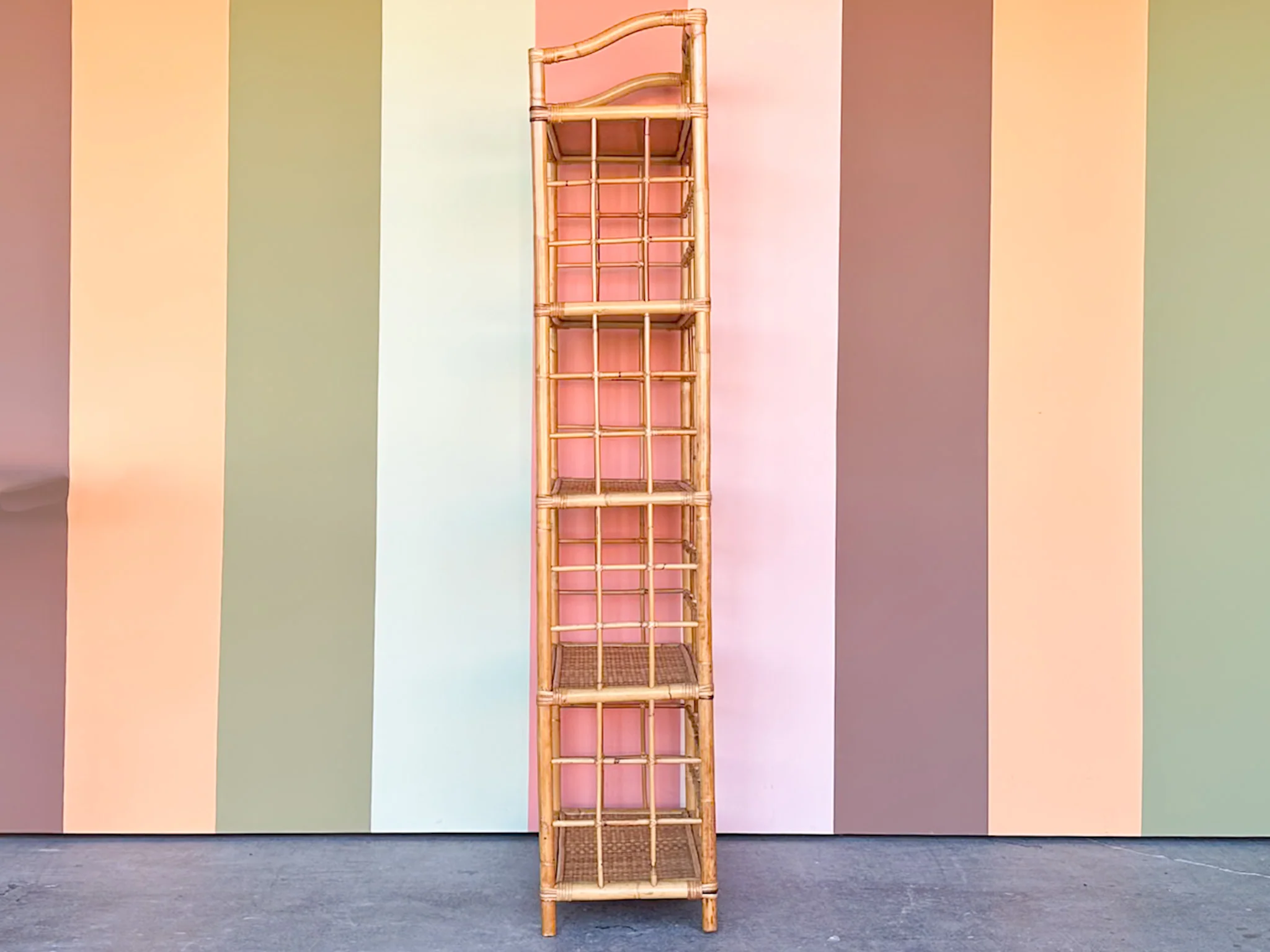 Petite Rattan Etagere - Image 4