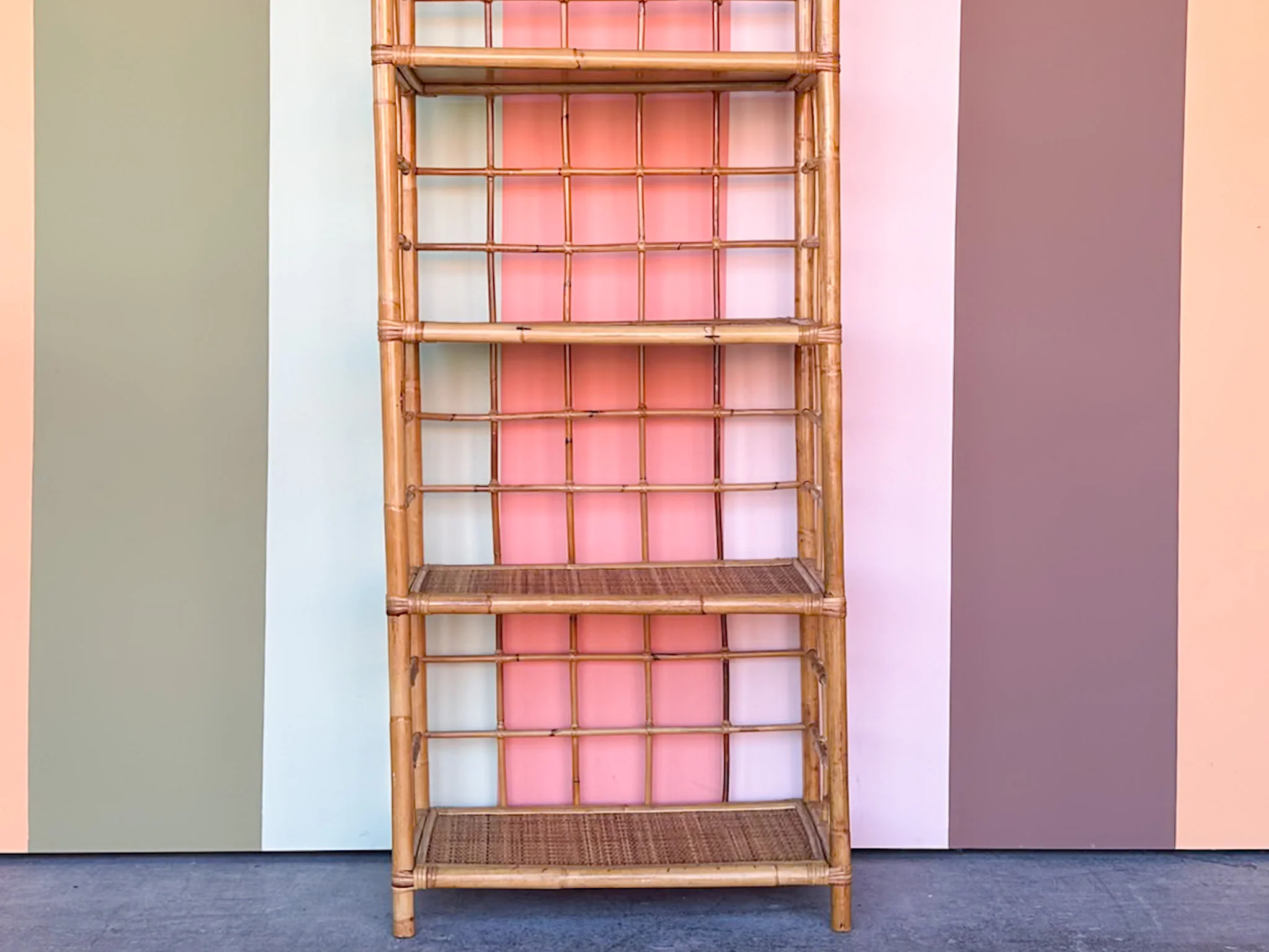 Petite Rattan Etagere - Image 6