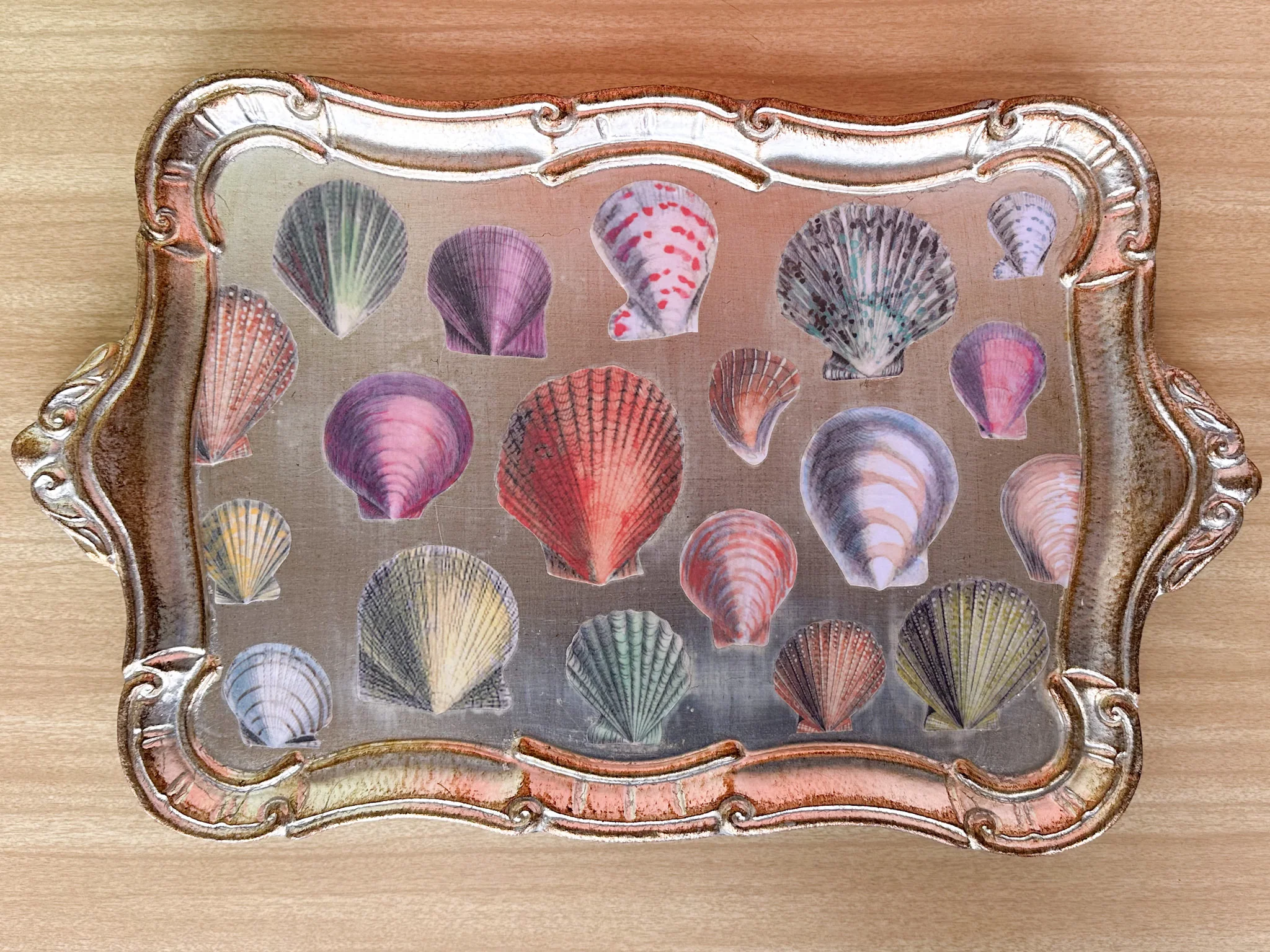 Regency Chic Decoupage Tray - Image 3
