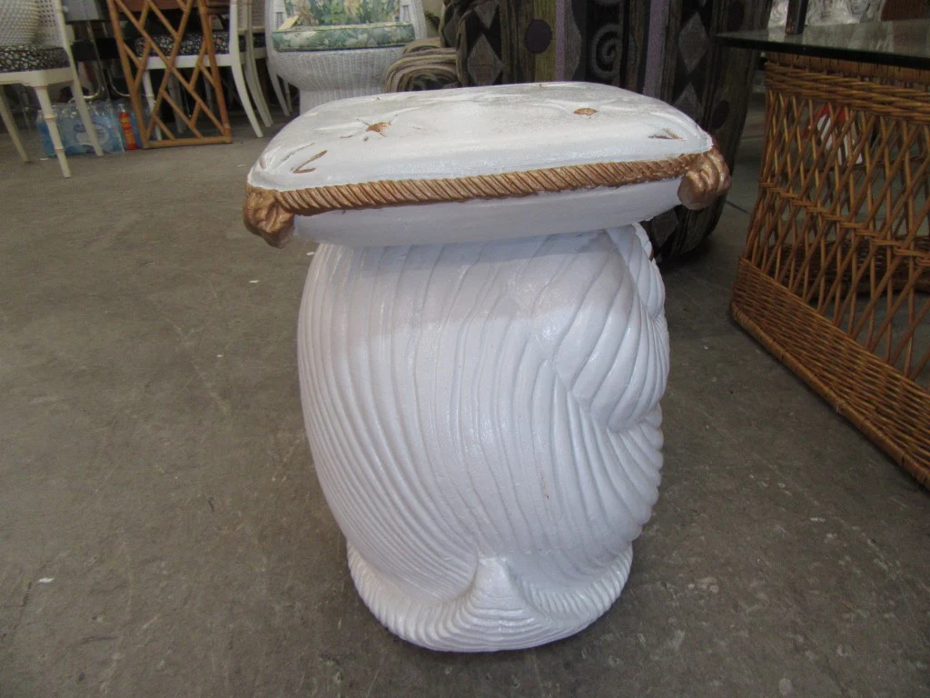 Pillow Topped Snail Garden Seat - Image 8