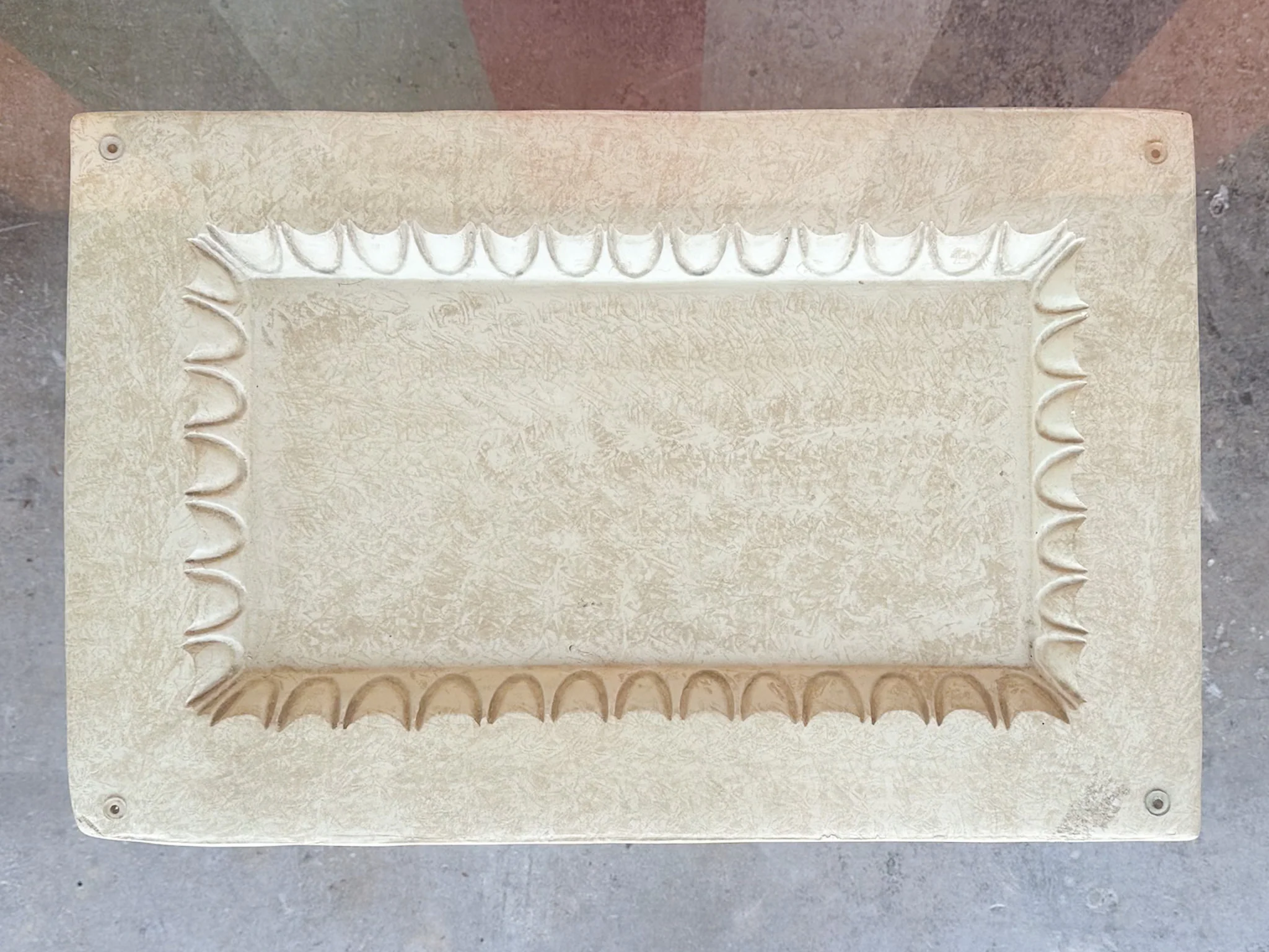 Plaster Elephant Dining Table - Image 12