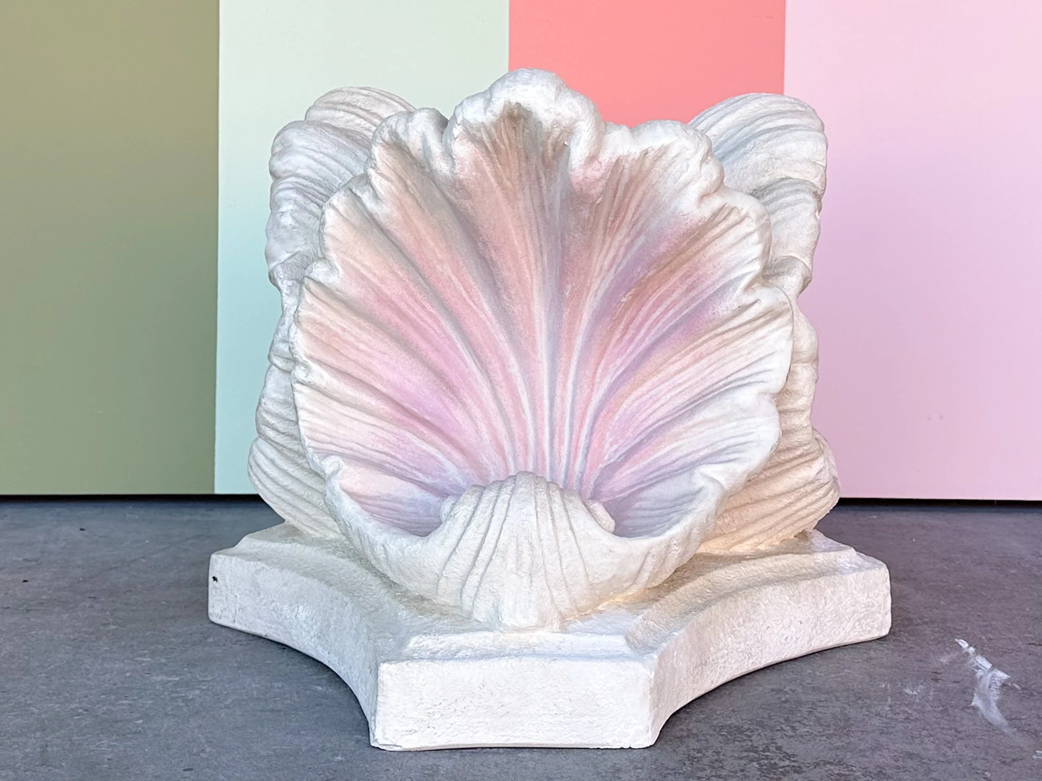 Plaster Shell Coffee Table - Image 4