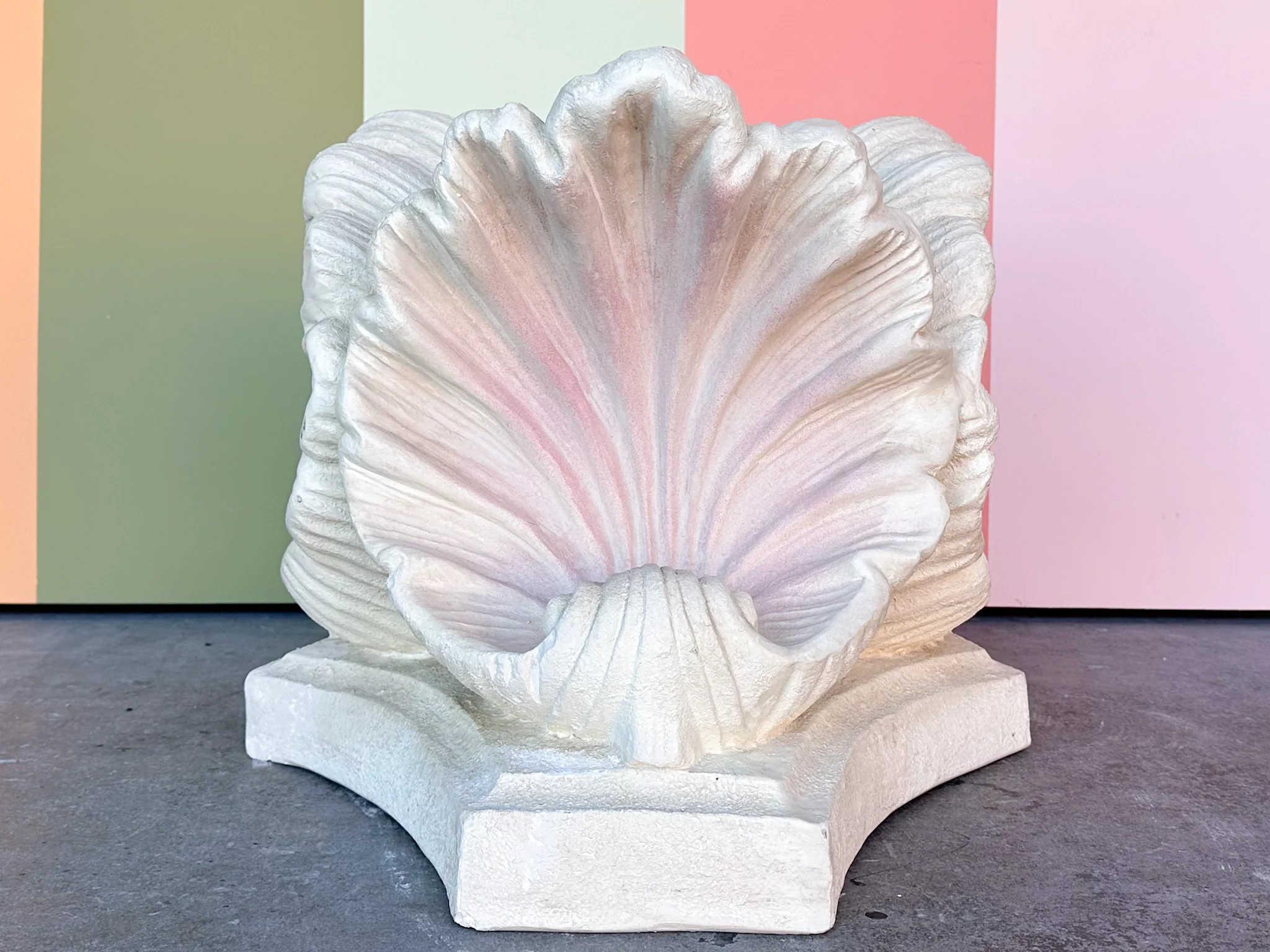 Plaster Shell Coffee Table - Image 6