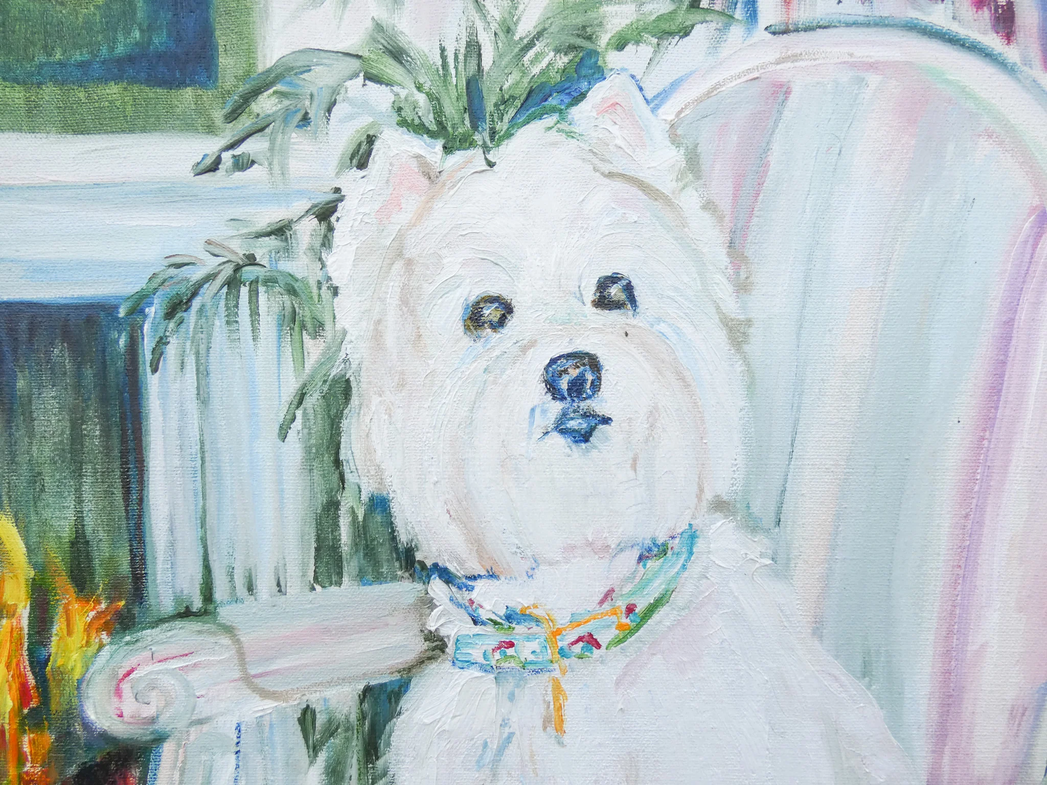 Precious Puppy by Bonnie Bland Original Art - Image 3