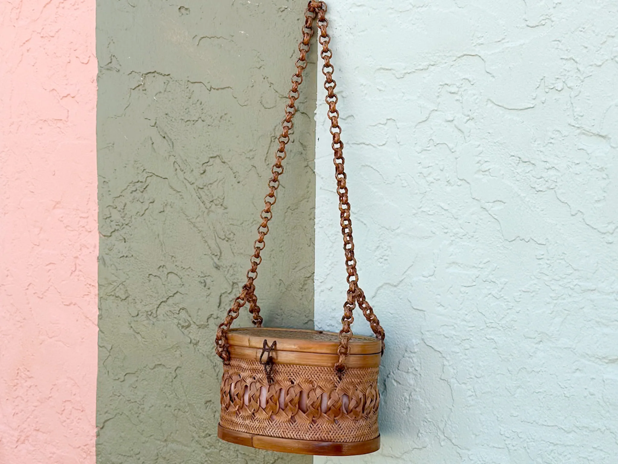Rattan Basket Purse - Image 10