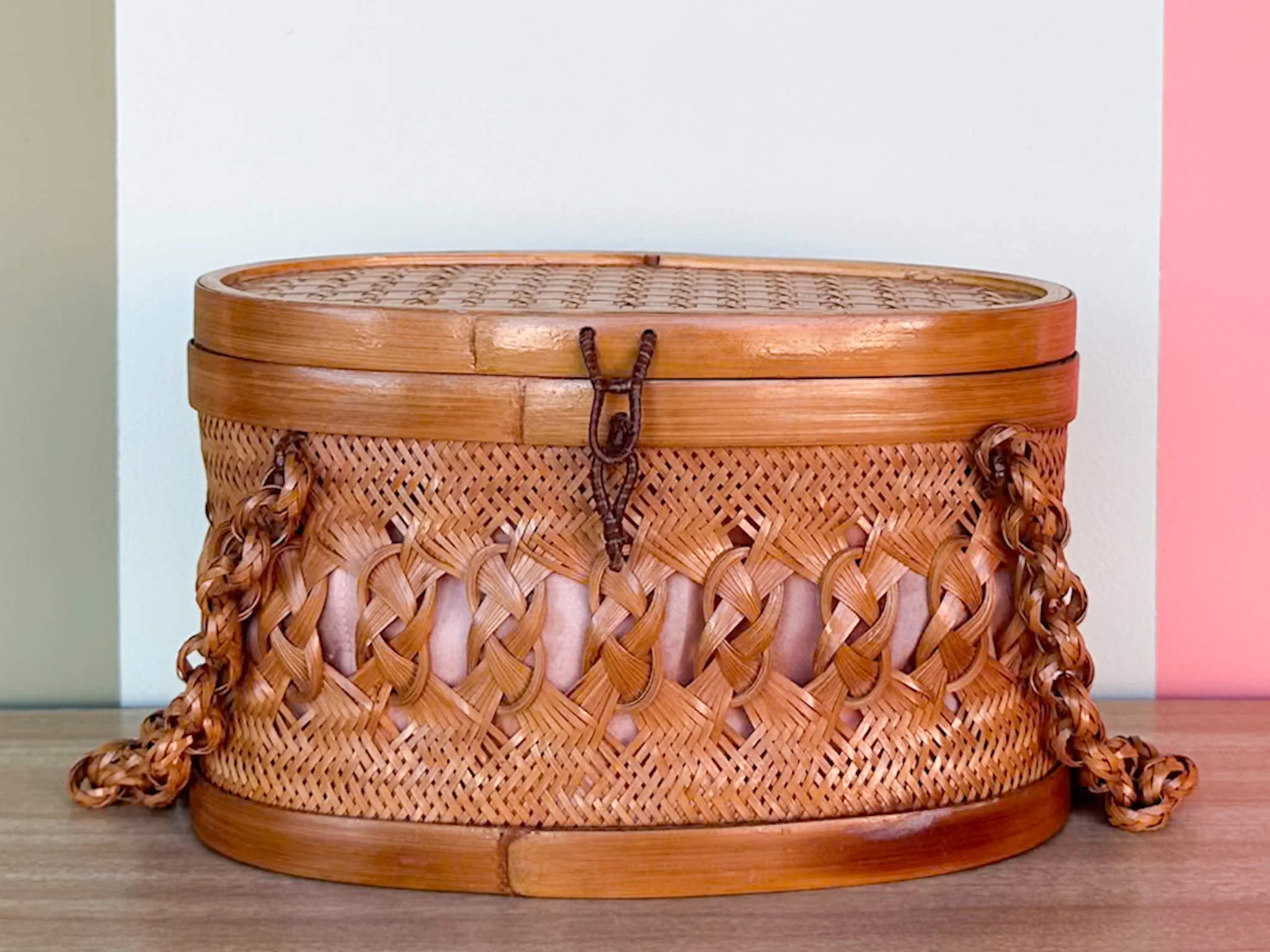 Rattan Basket Purse - Image 7