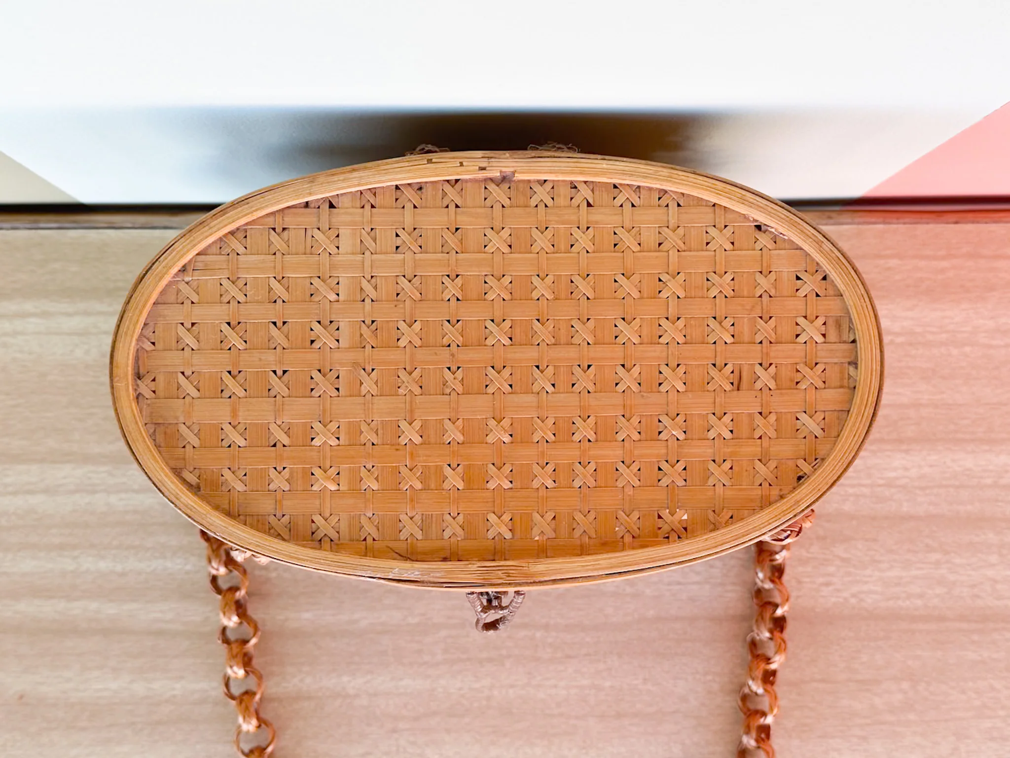 Rattan Basket Purse - Image 9