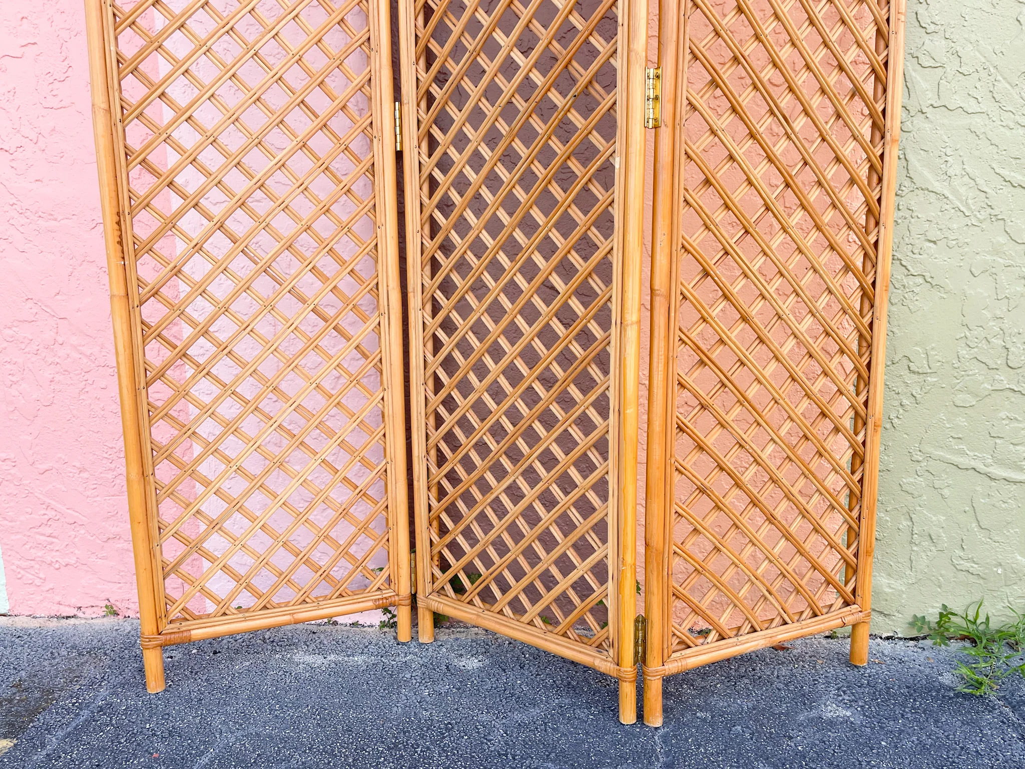 Rattan Lattice Screen - Image 3