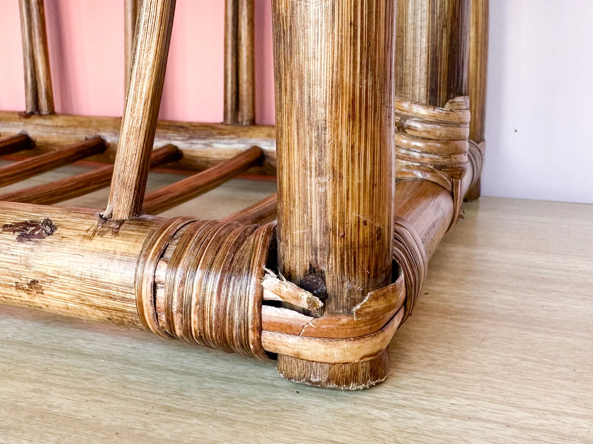 Rattan Magazine Rack - Image 7