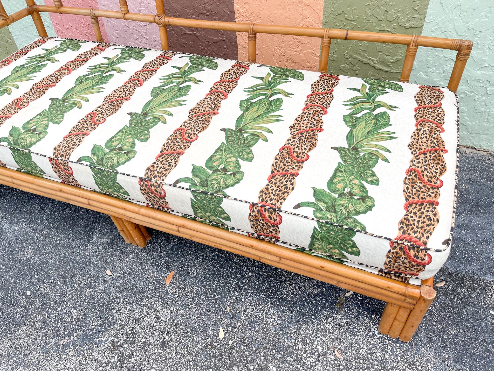 Rattan Pagoda Day Bed - Image 3