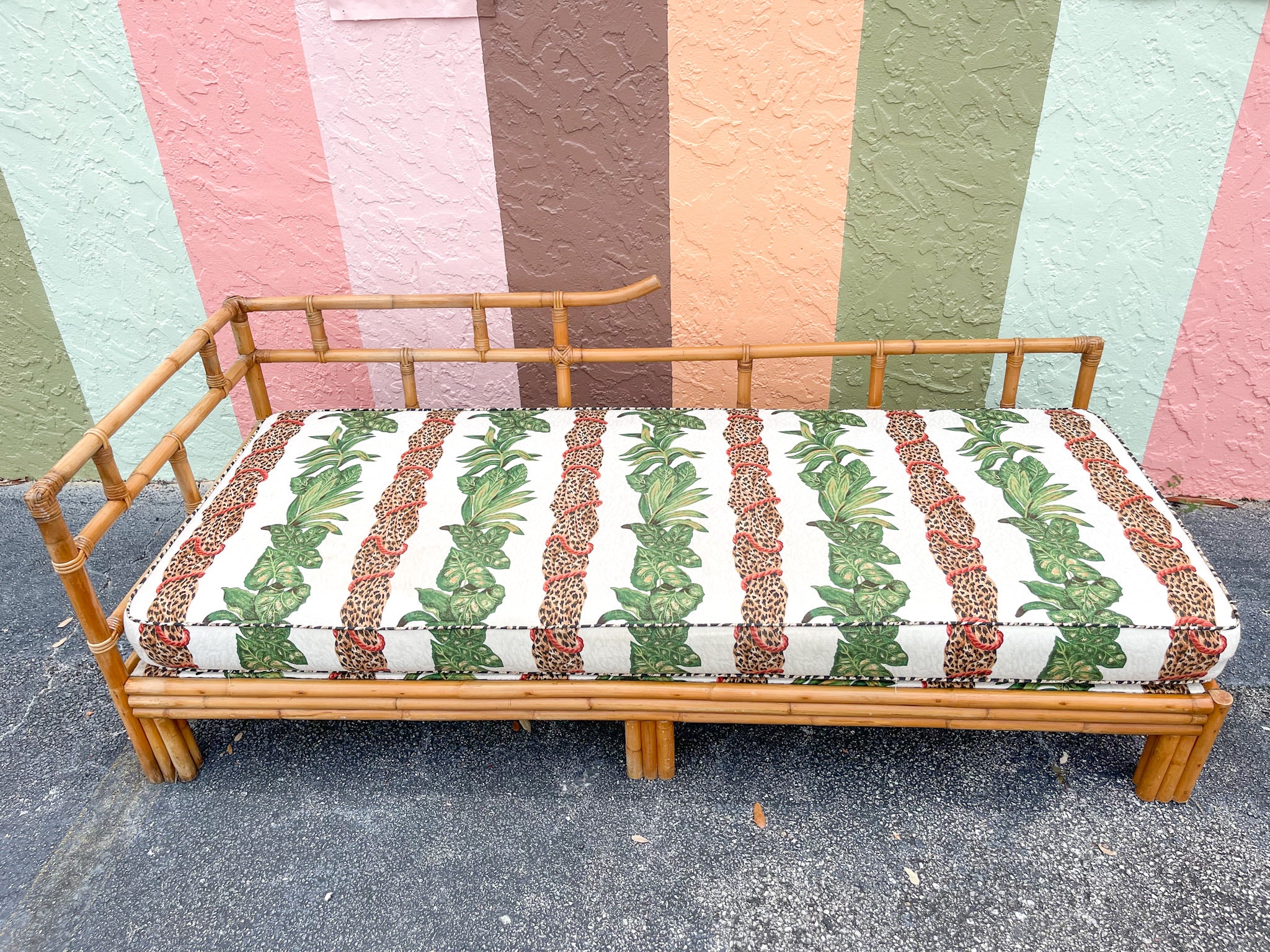 Rattan Pagoda Day Bed - Image 4