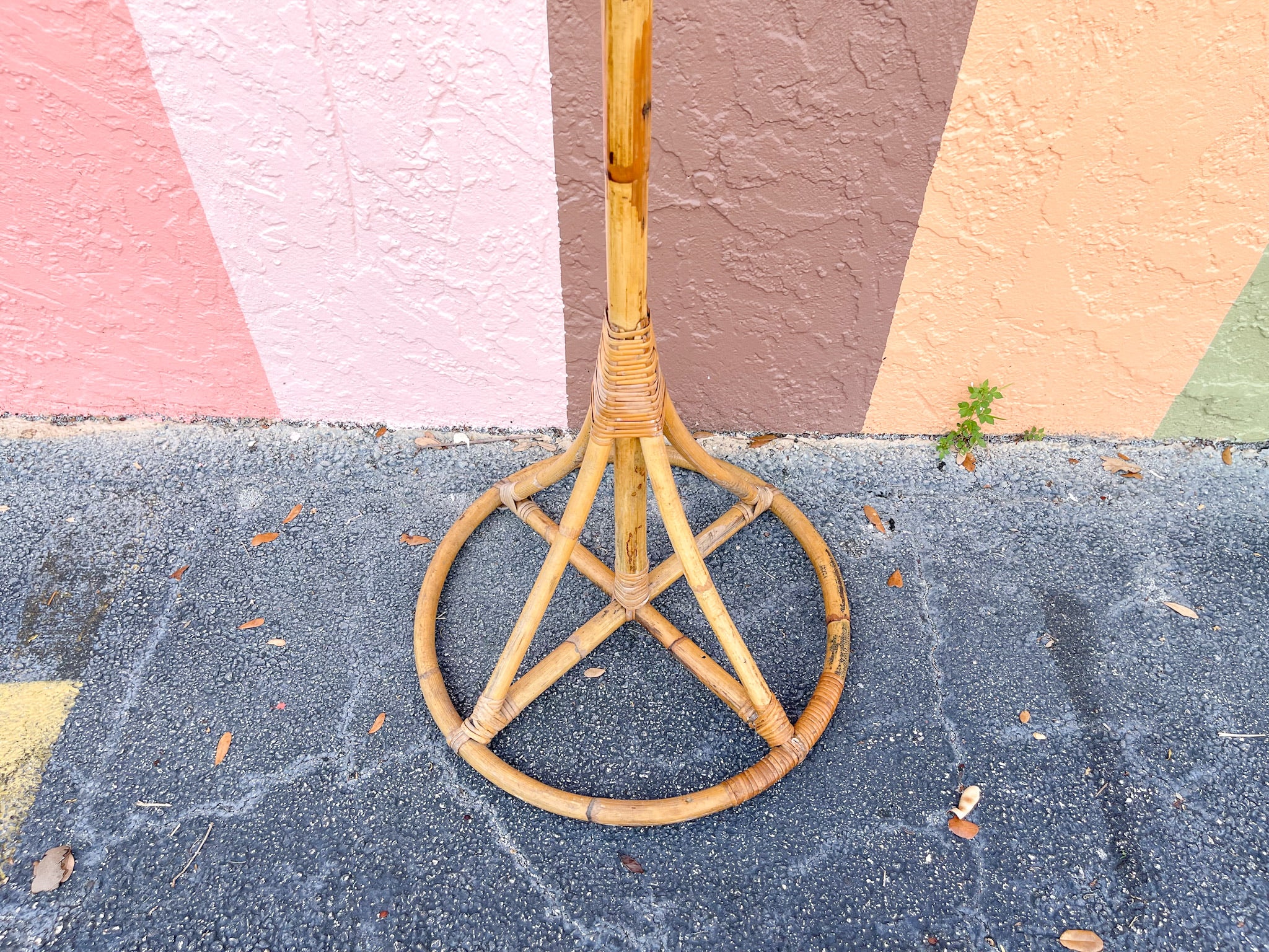 Rattan Pagoda Hat Rack - Image 2