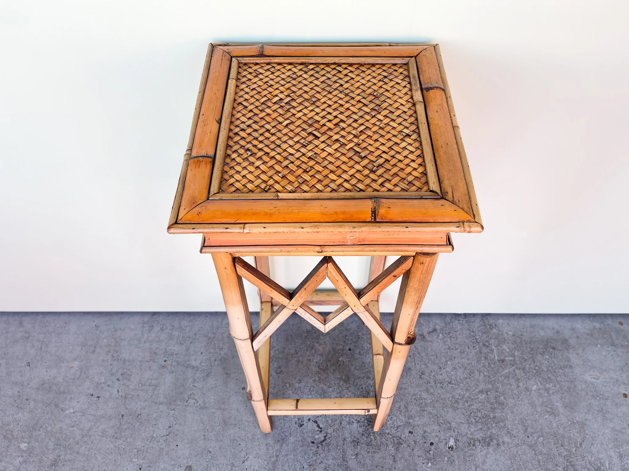 Rattan Plant Stand - Image 4