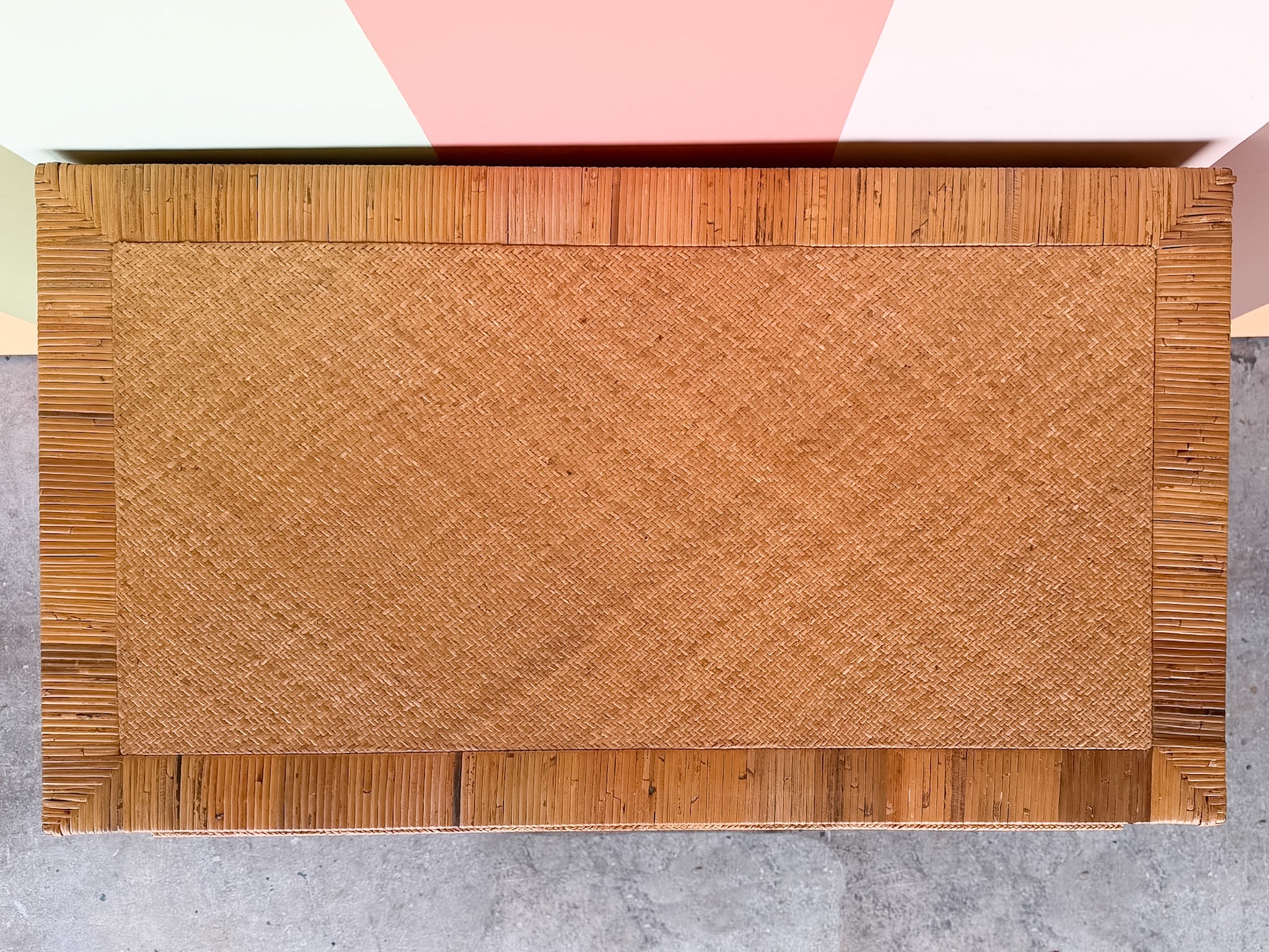 Rattan Wrapped Chest - Image 5