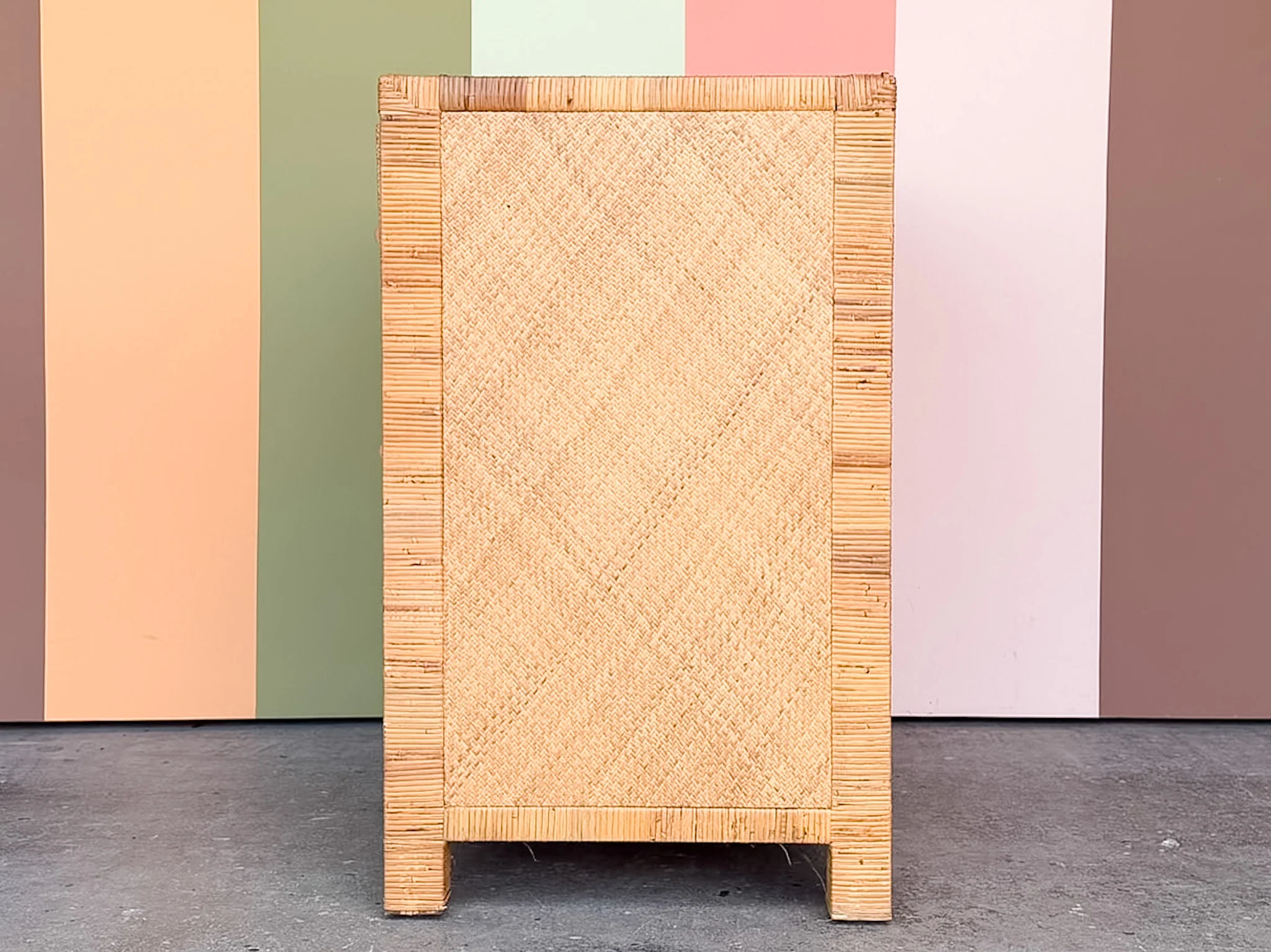 Rattan Wrapped Chest - Image 7