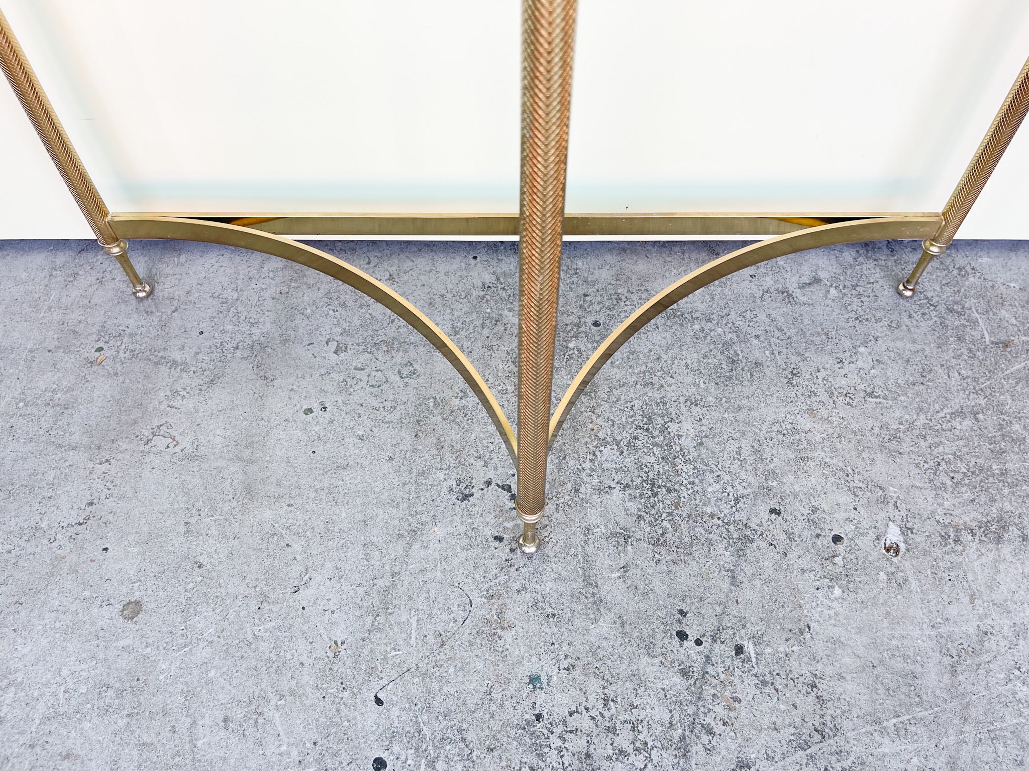 Regency Brass Koi Console - Image 7