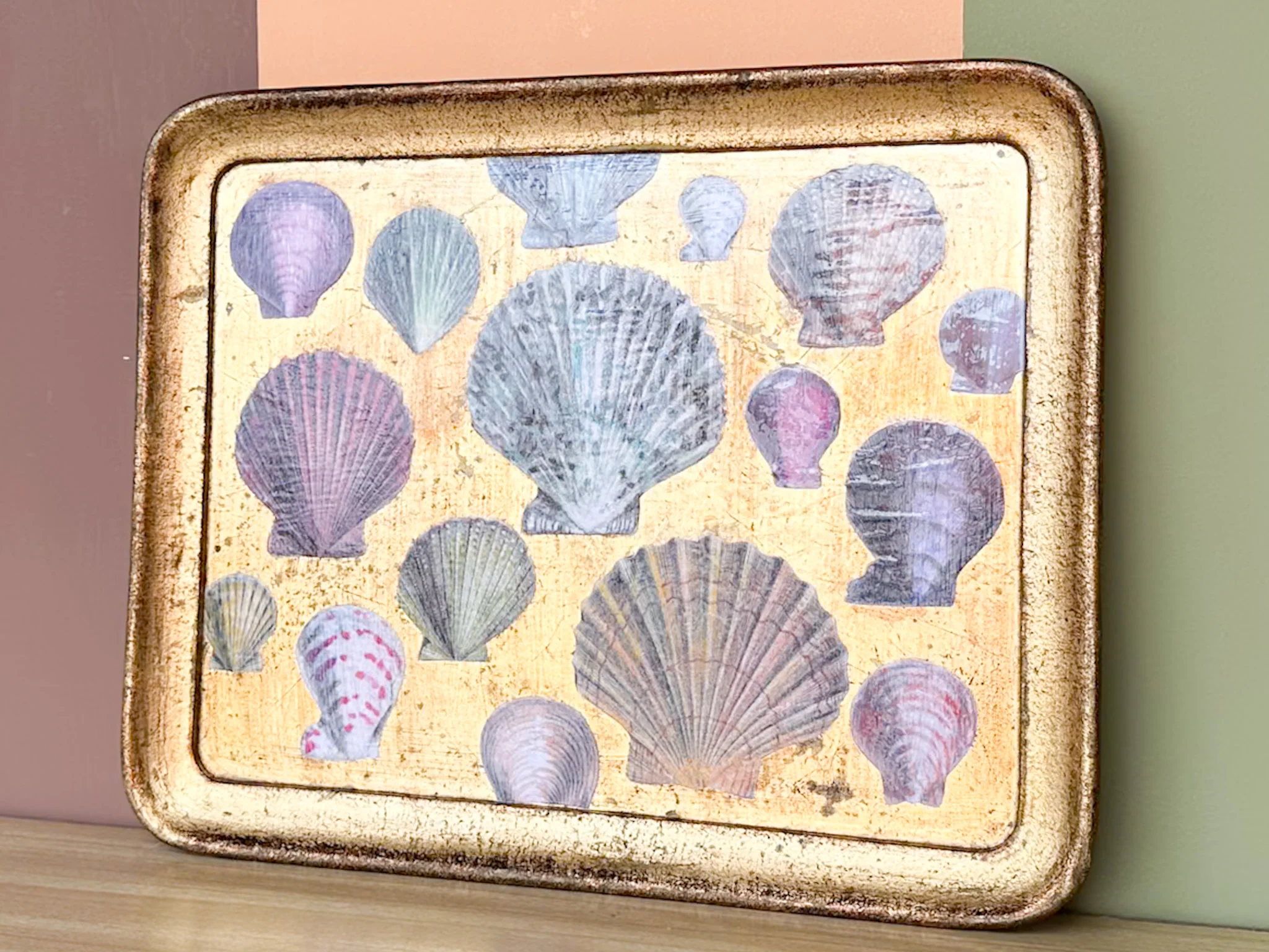 Regency Chic Decoupage Tray - Image 2