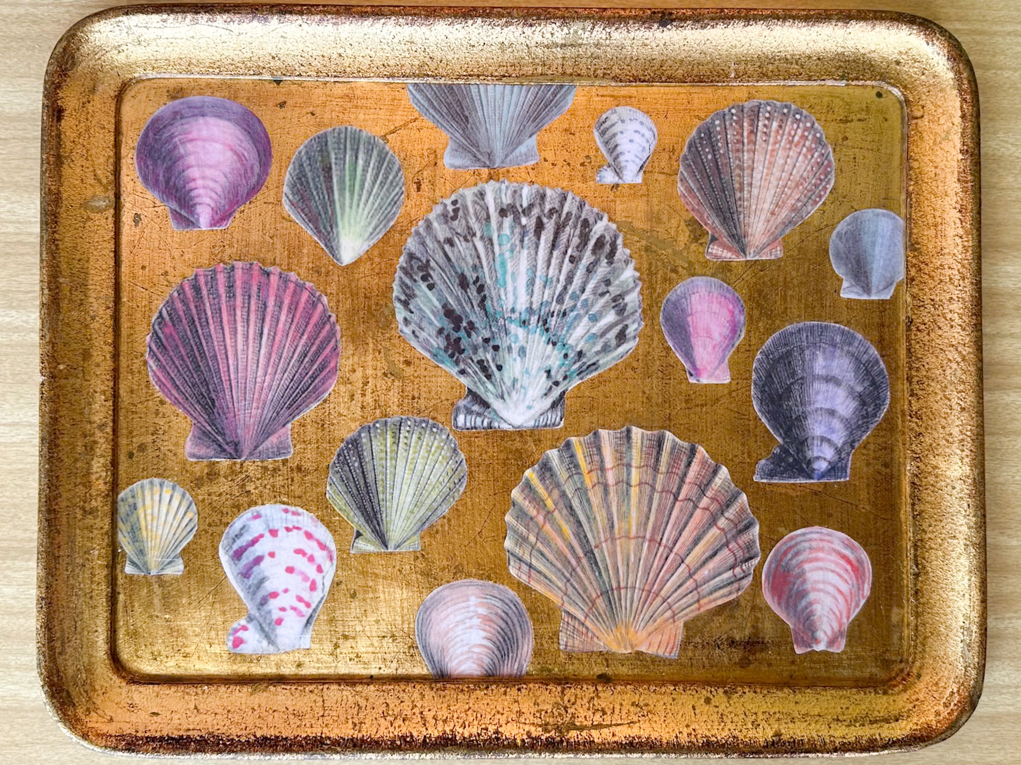Regency Chic Decoupage Tray - Image 4