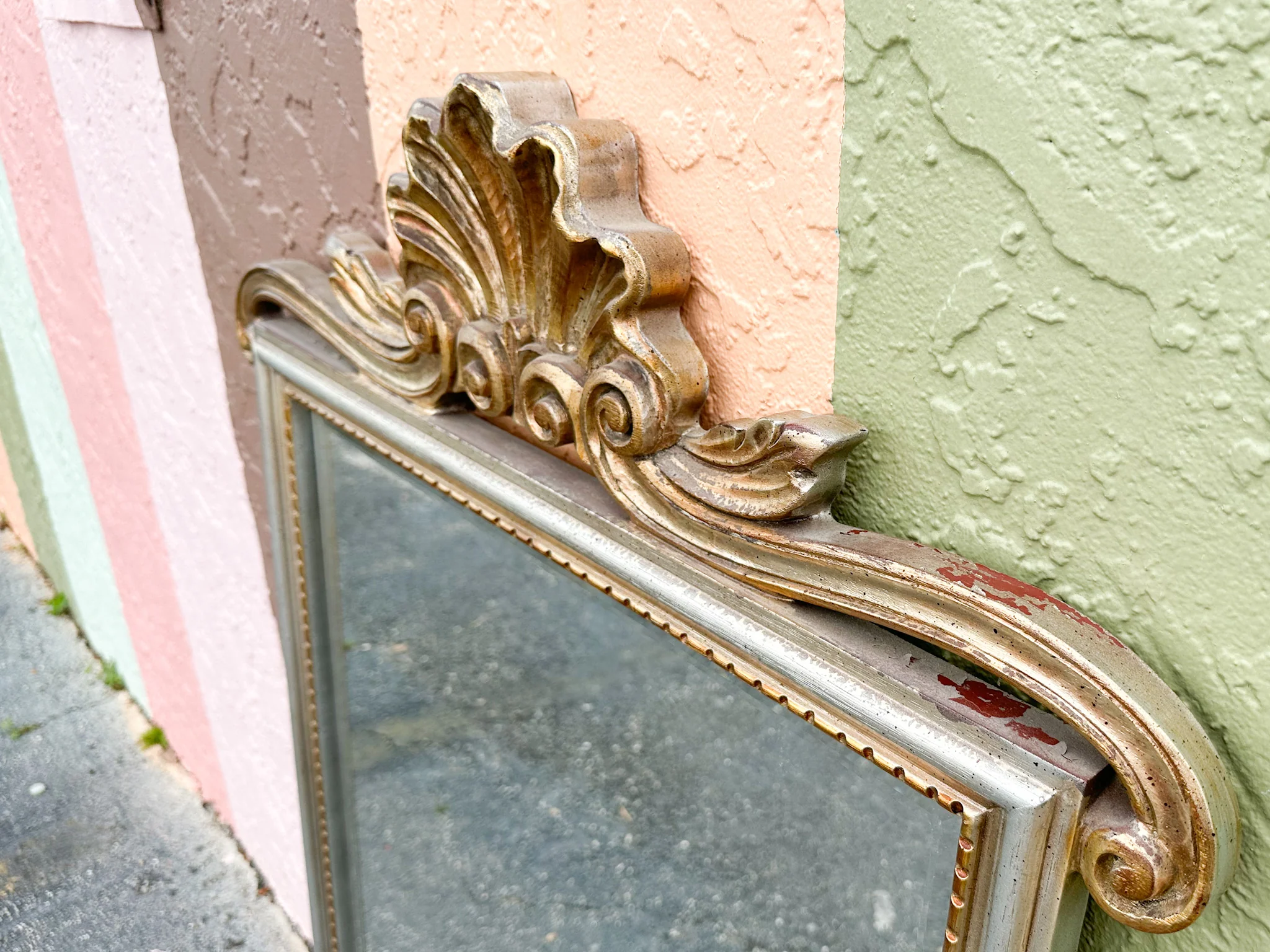 Regency Chic Turner Shell Motif Mirror - Image 2
