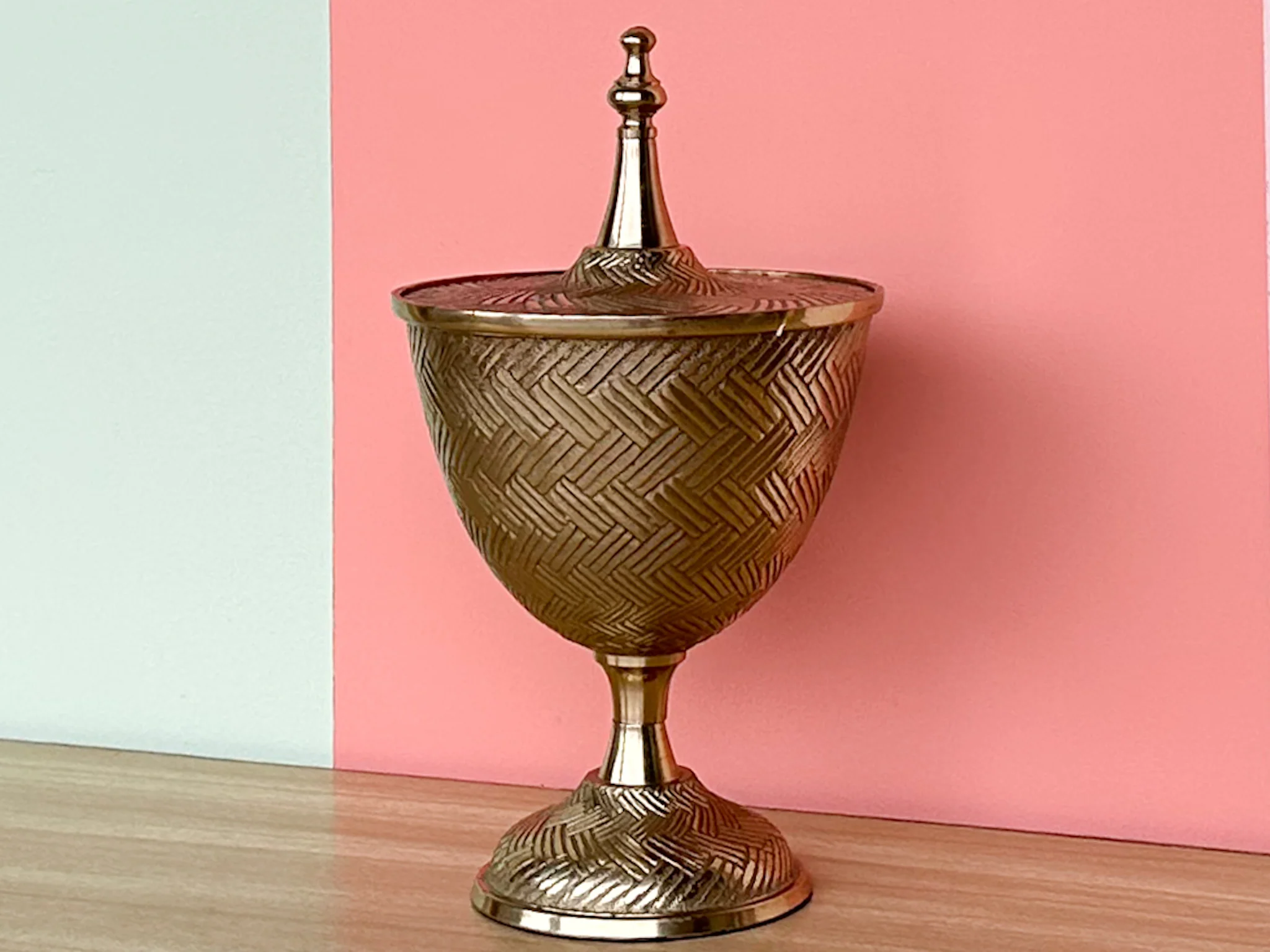 Regency Style Brass Urn - Image 2