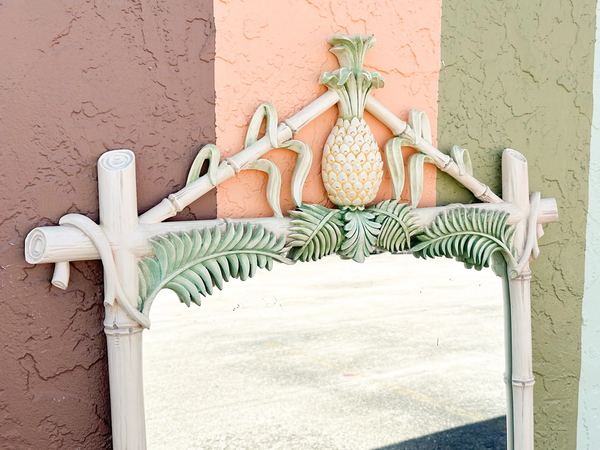 Regency Style Pineapple Gampel Stoll Mirror - Image 9
