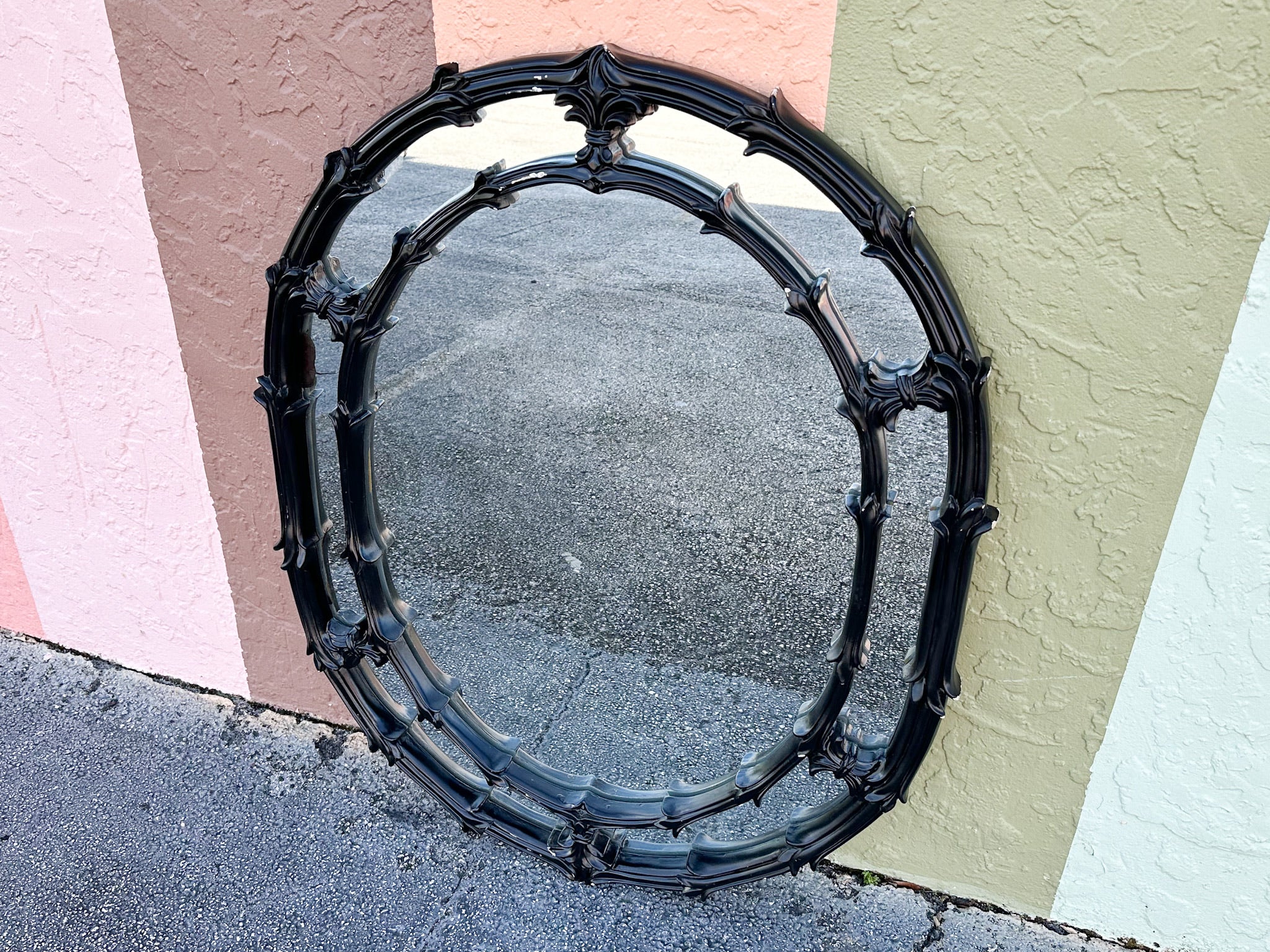 Roche Style Oval Mirror - Image 3
