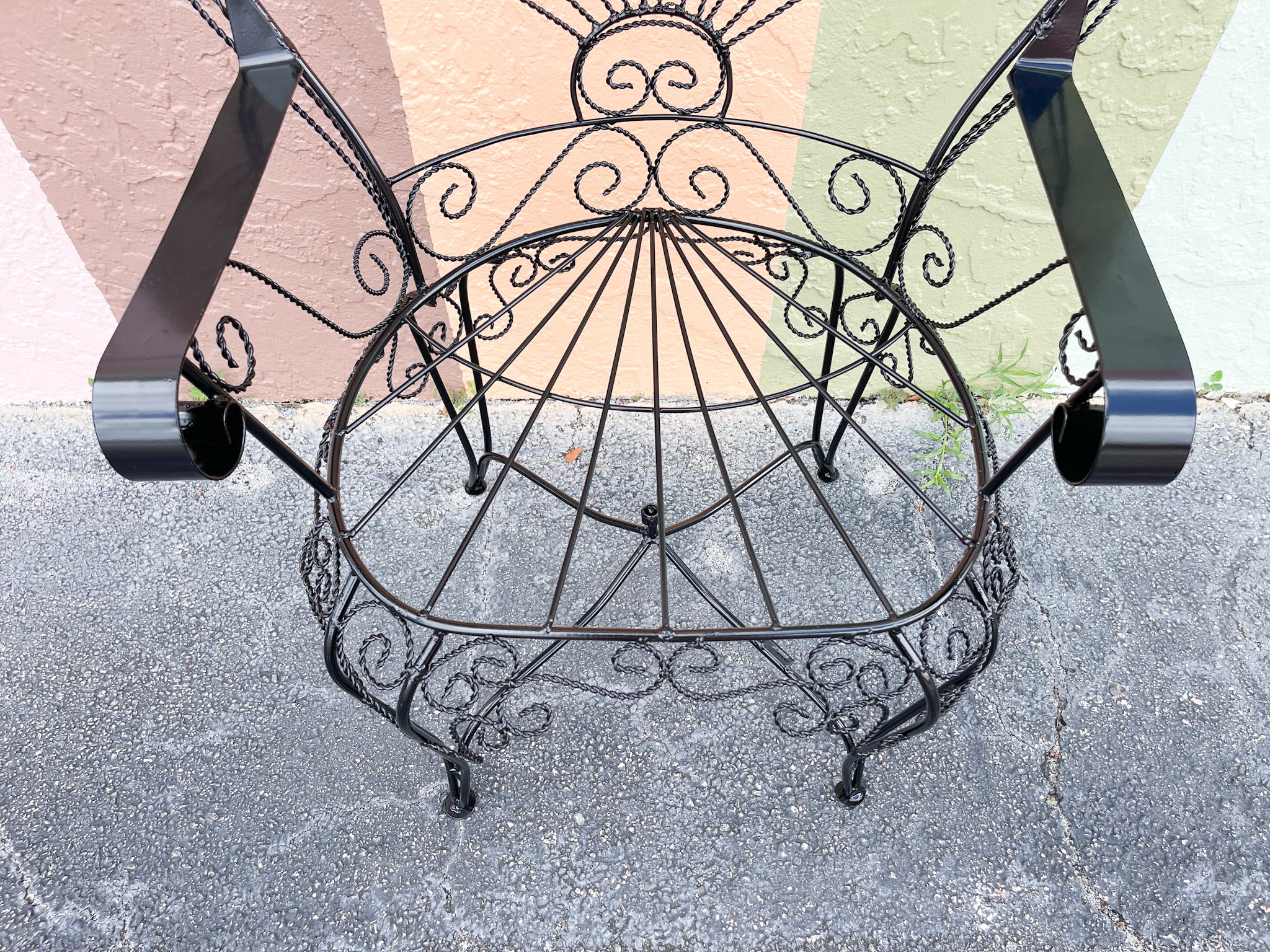 Salterini Style Peacock Chair - Image 3