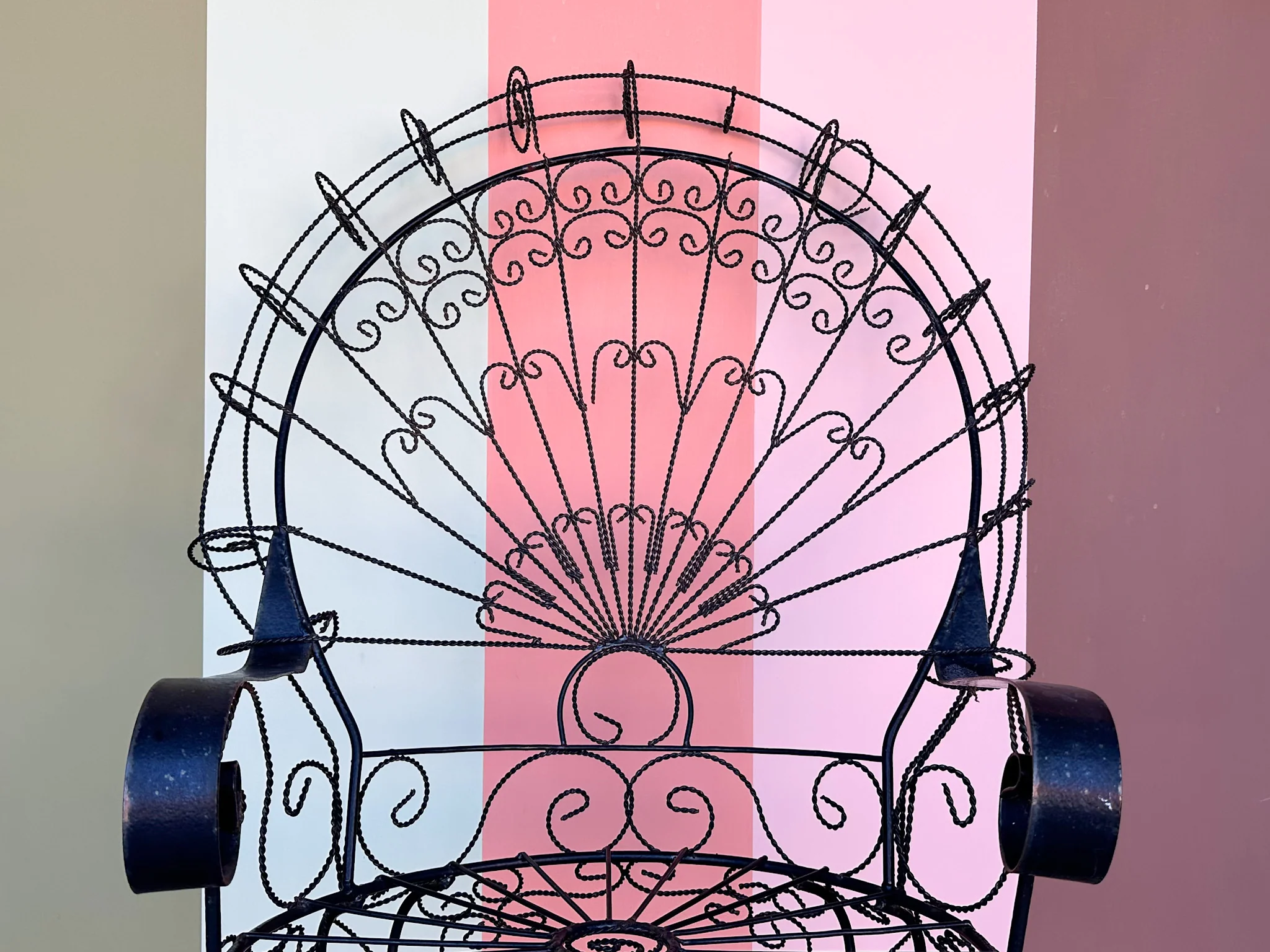 Salterini Style Peacock Rocker - Image 7