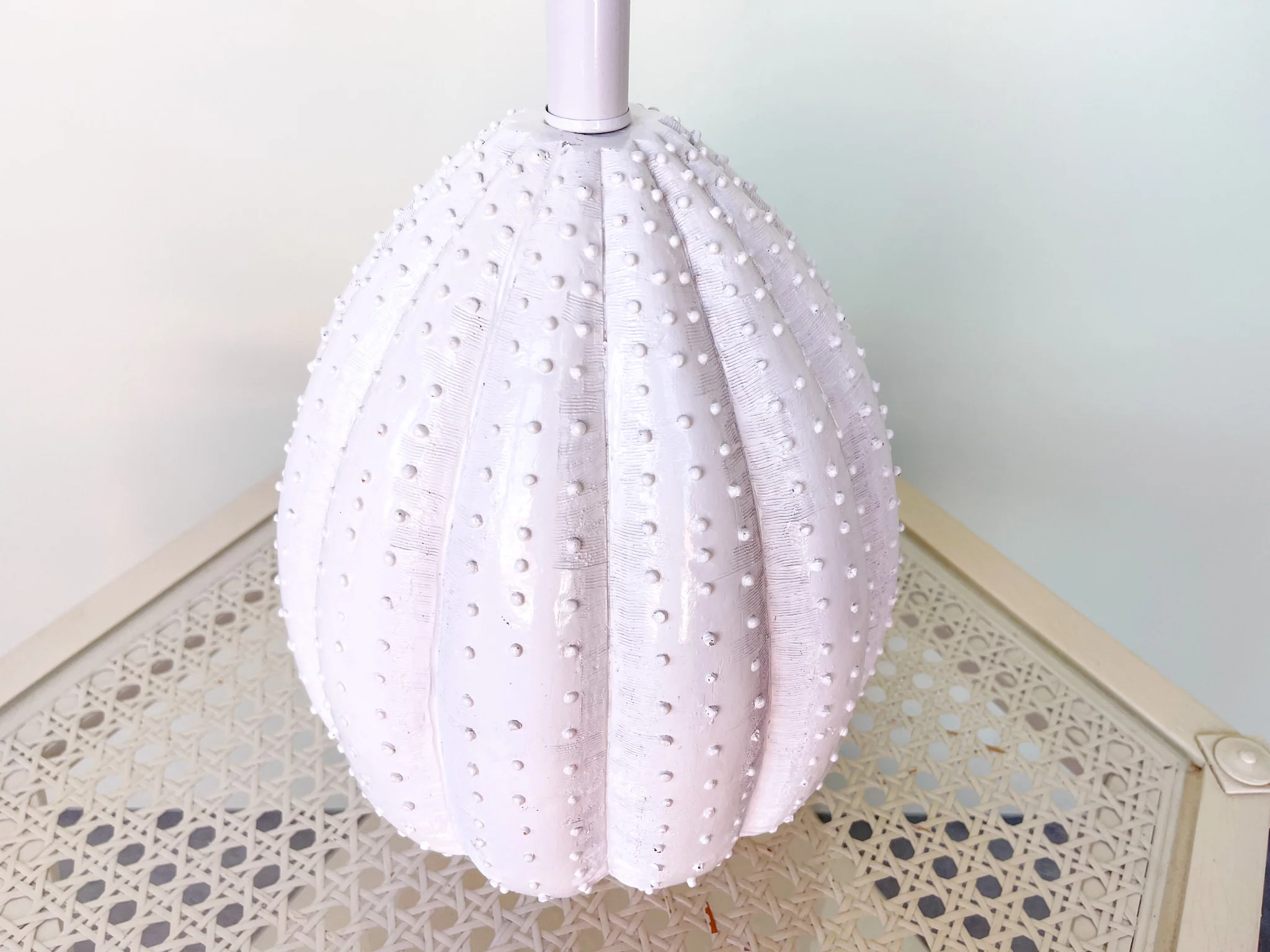 Sea Urchin Shell Lamp - Image 2